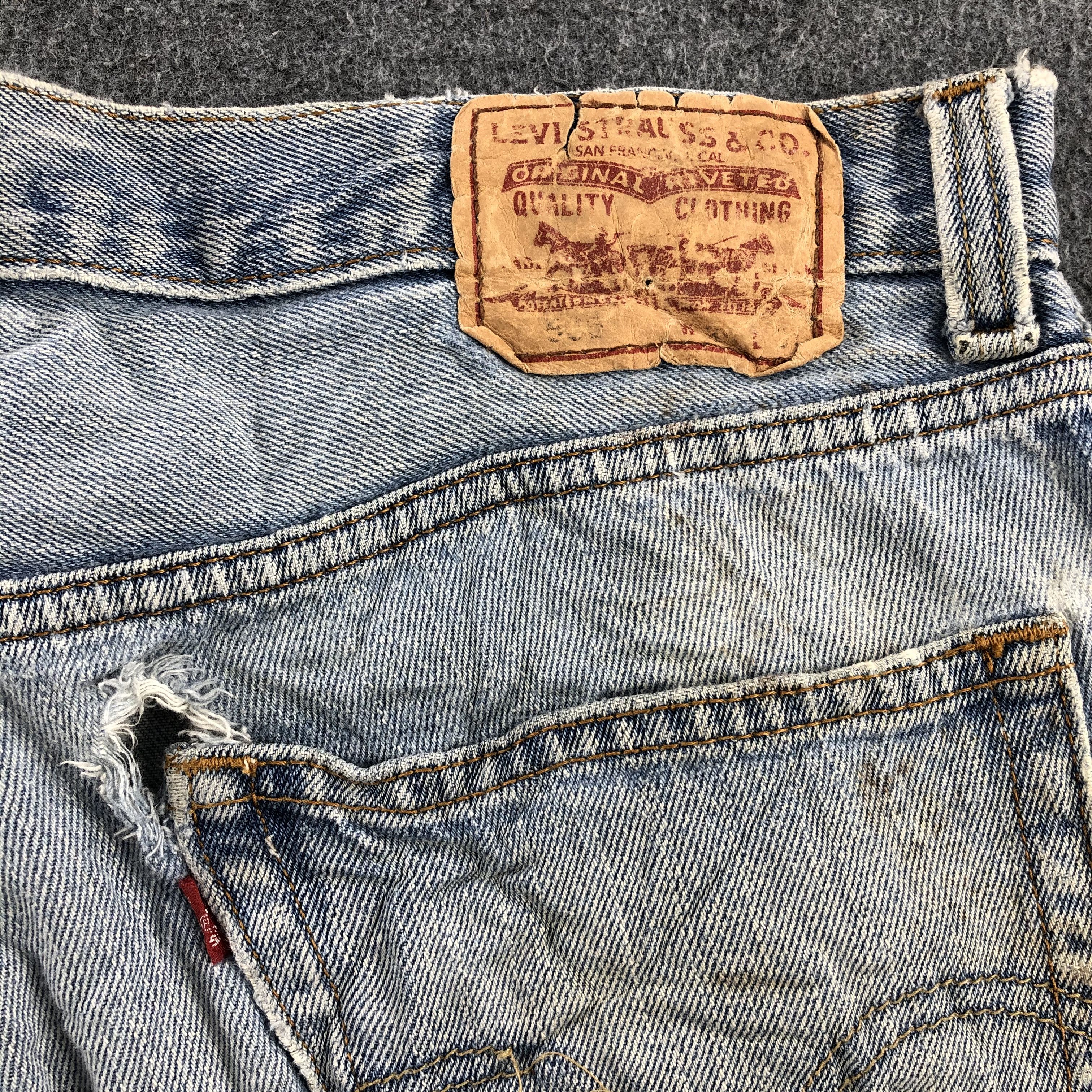 Levi's × Vintage Vintage Levis 505 Jeans-JM1025 Size US 35 - 6 Thumbnail