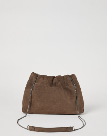 Brunello Cucinelli o1la1rc1a0425 Size: OS/Shoulder Strap Bag in Brown Size ONE SIZE - 2 Thumbnail