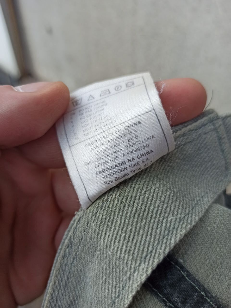 Vintage Nike vintage grey cap red tags Size ONE SIZE - 3 Thumbnail