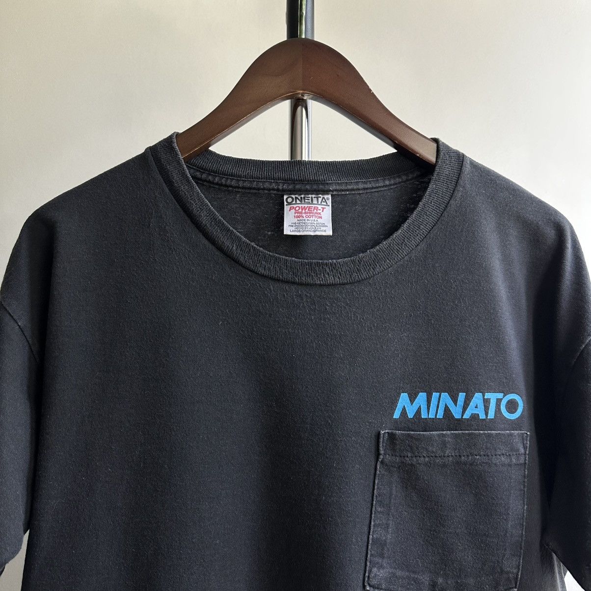Anime × Japanese Brand × Vintage Vintage 90s Minato Namikaze Naruto Single Stitch Pocket Tee Size US L / EU 52-54 / 3 - 5 Thumbnail
