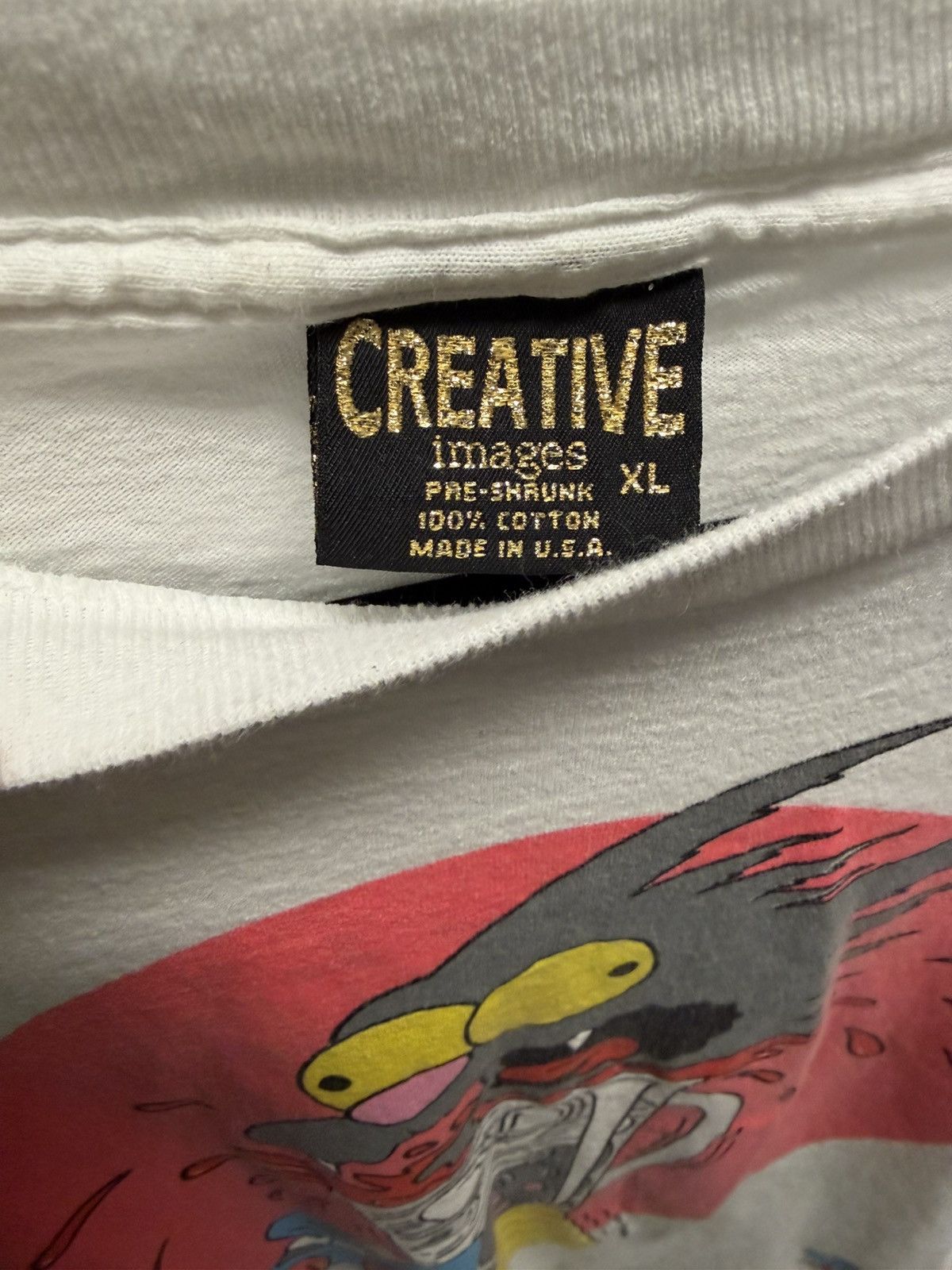 The Simpsons The Simpsons Itchy & Scratchy 1992 T-Shirt Size US XL / EU 56 / 4 - 5 Thumbnail