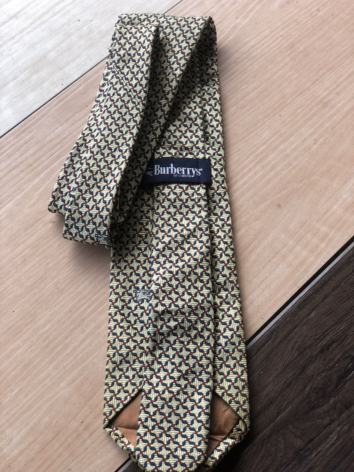 Burberry × Designer Burberry tie vintage Size ONE SIZE - 1 Thumbnail
