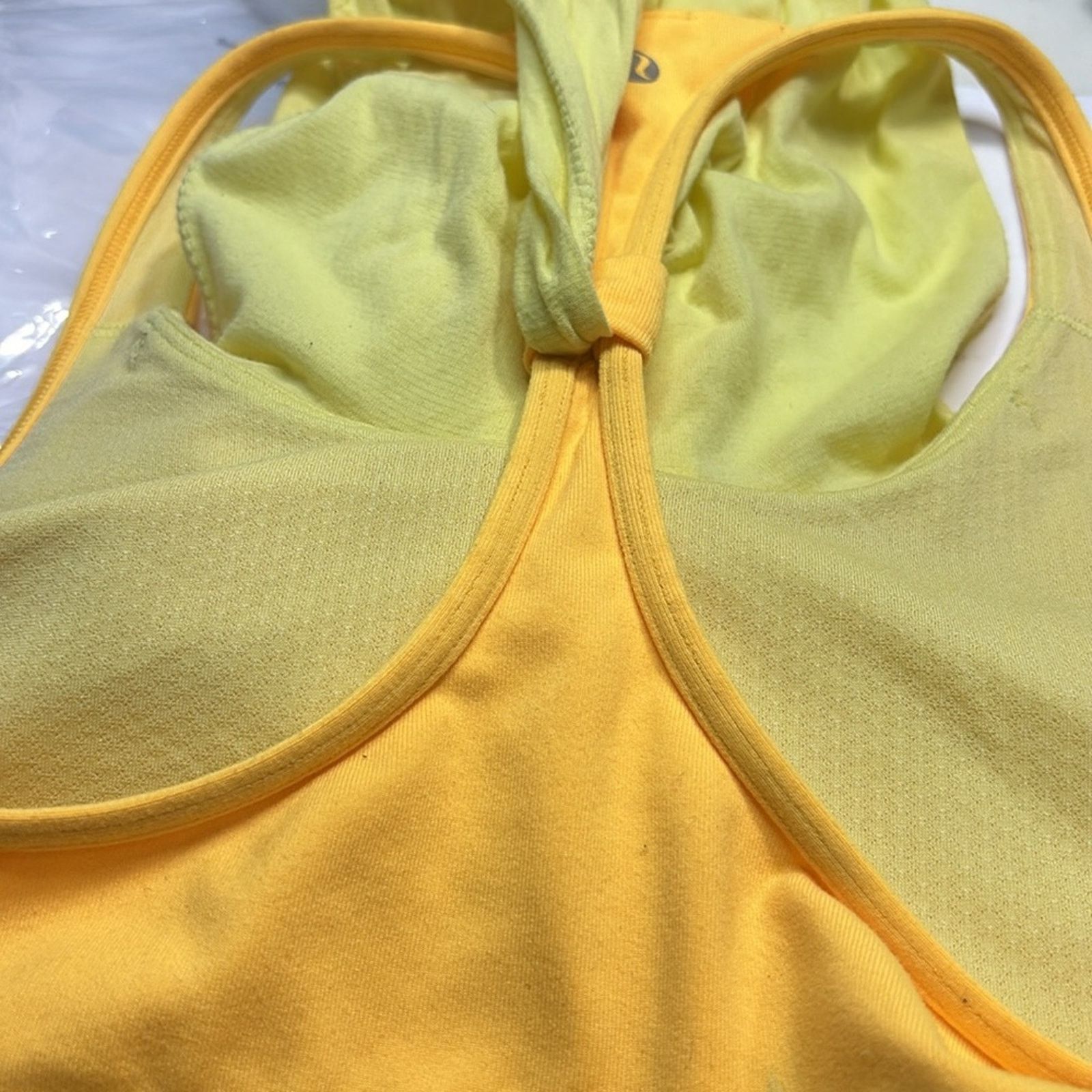 Lululemon LULULEMON Women's Practice Freely Tank Mellow Lemon Sz 8 Size M / US 6-8 / IT 42-44 - 4 Thumbnail