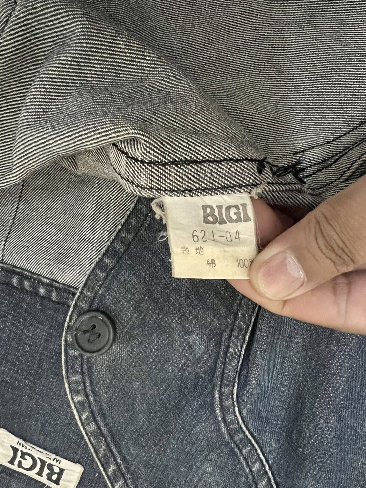 BIGI × Vintage × yoshie inaba VINTAGE 80s BIGI DENIM GOVERNOR JACKET Size US L / EU 52-54 / 3 - 13 Thumbnail