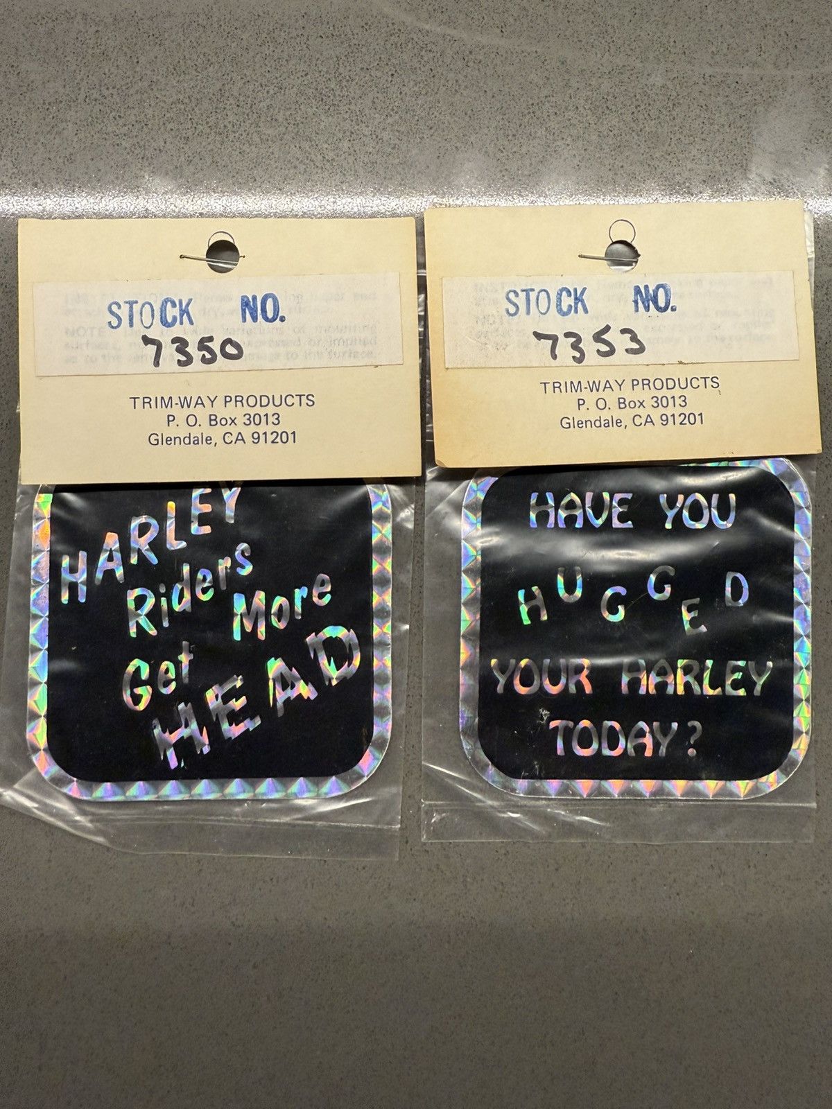 Harley Davidson × Vintage Vintage Harley Davidson 80’s Sticker Set Size ONE SIZE - 1 Thumbnail