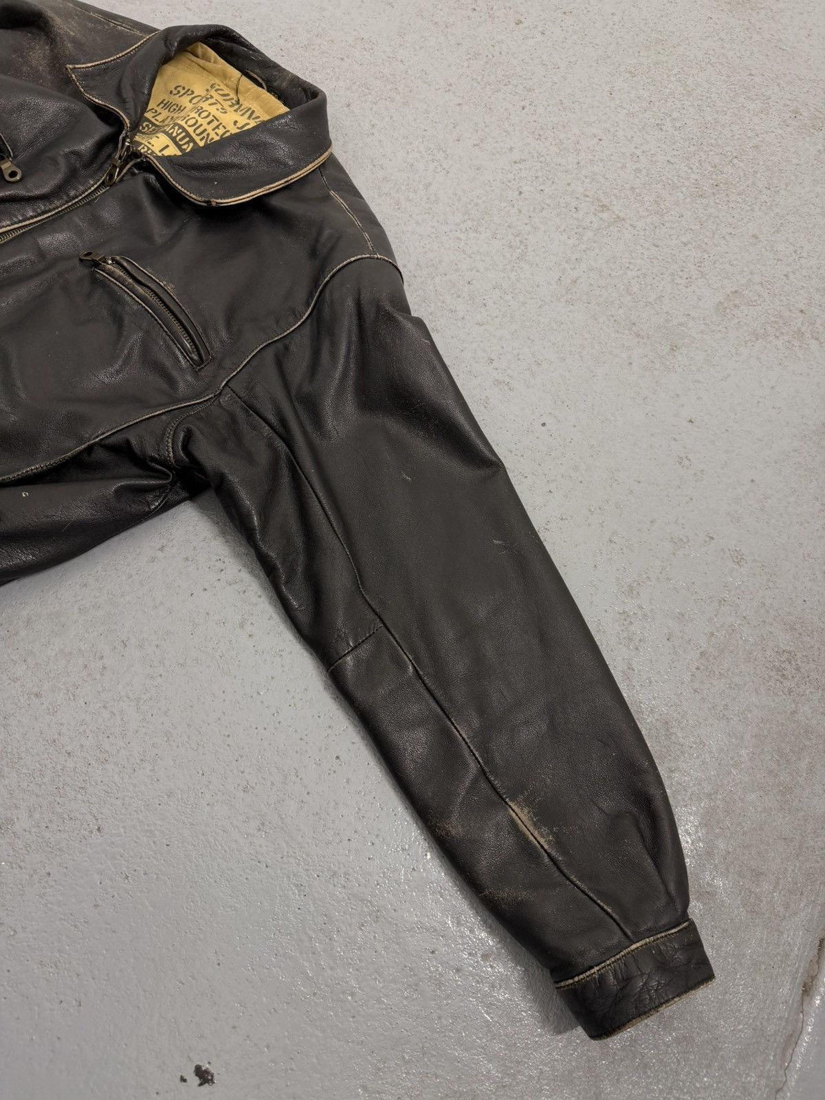 Genuine Leather Vintage Altantic Shores Key West Florida Leather Jacket Size US M / EU 48-50 / 2 - 11 Thumbnail