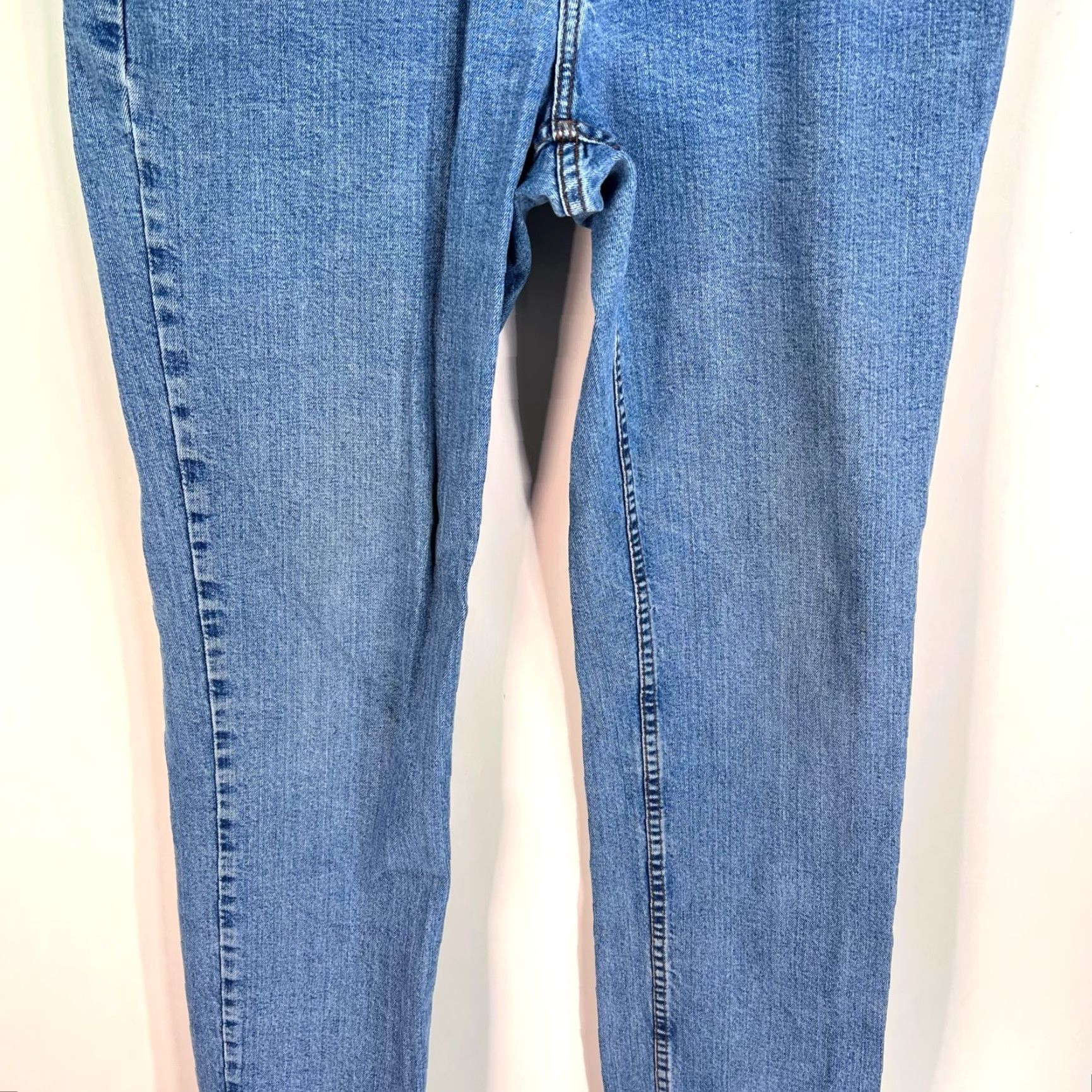 Harley Davidson Harley-Davidson Women's Straight Leg Denim Jeans Size 12 Blue Medium Wash 30x32 Biker Festival Size 34" / US 12 / IT 48 - 3 Thumbnail