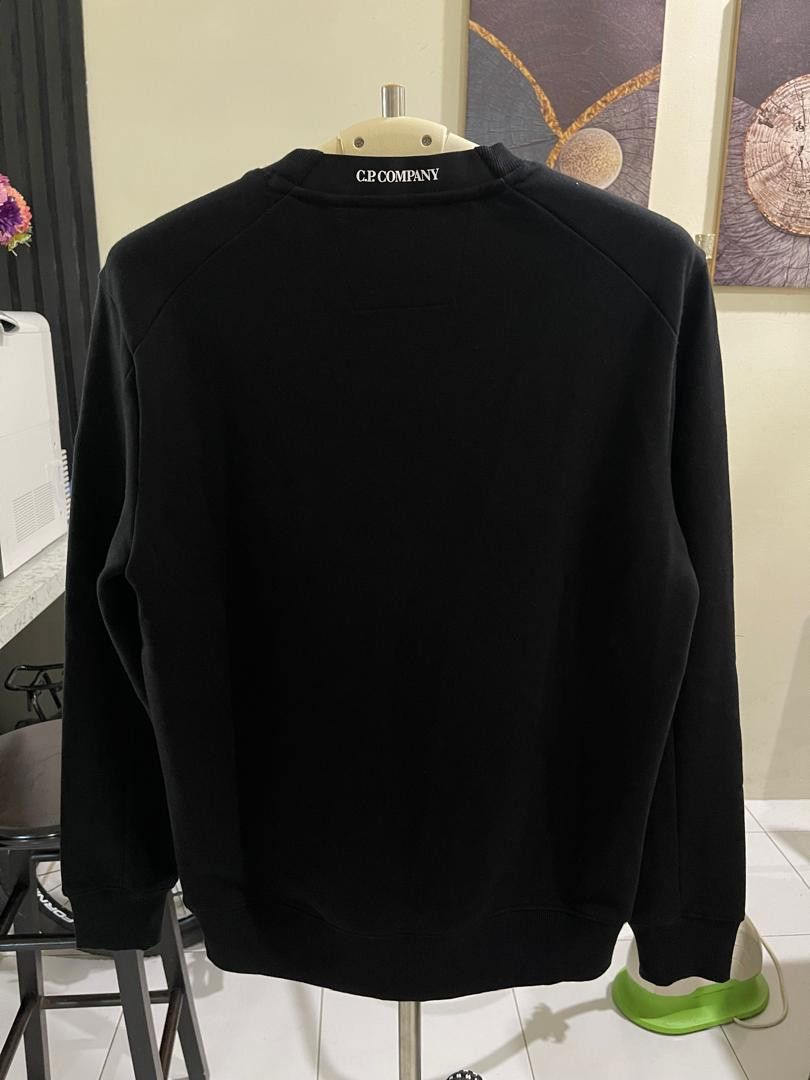 C.P. Company 🔥NICE !! C.P. COMPANY DIAGONAL RAISED Fleece Crew Neck Size US M / EU 48-50 / 2 - 2 Thumbnail