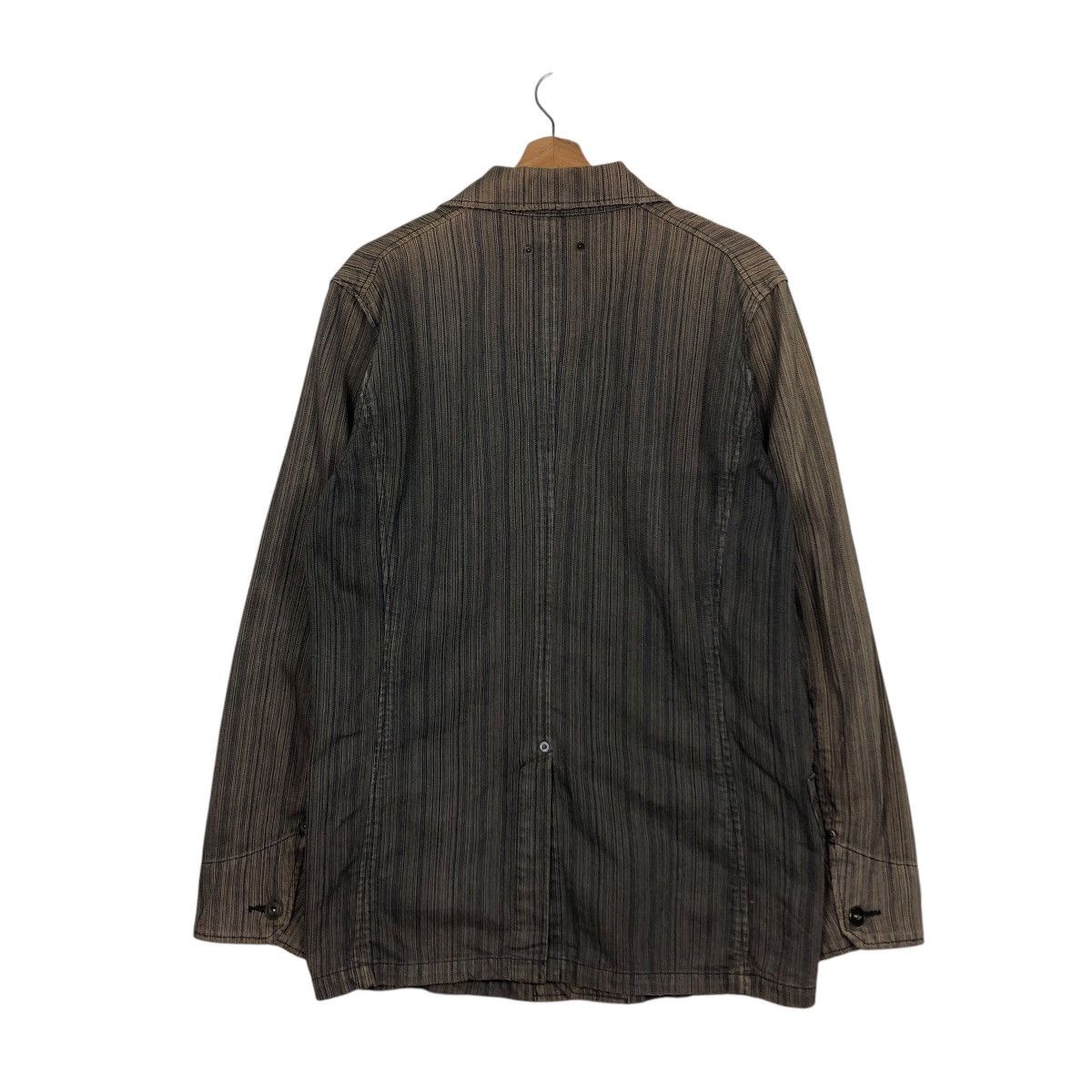 Japanese Brand 📌Vintage Hickory Chore Jacket Haze Simon Issey Miyake Size US M / EU 48-50 / 2 - 9 Thumbnail