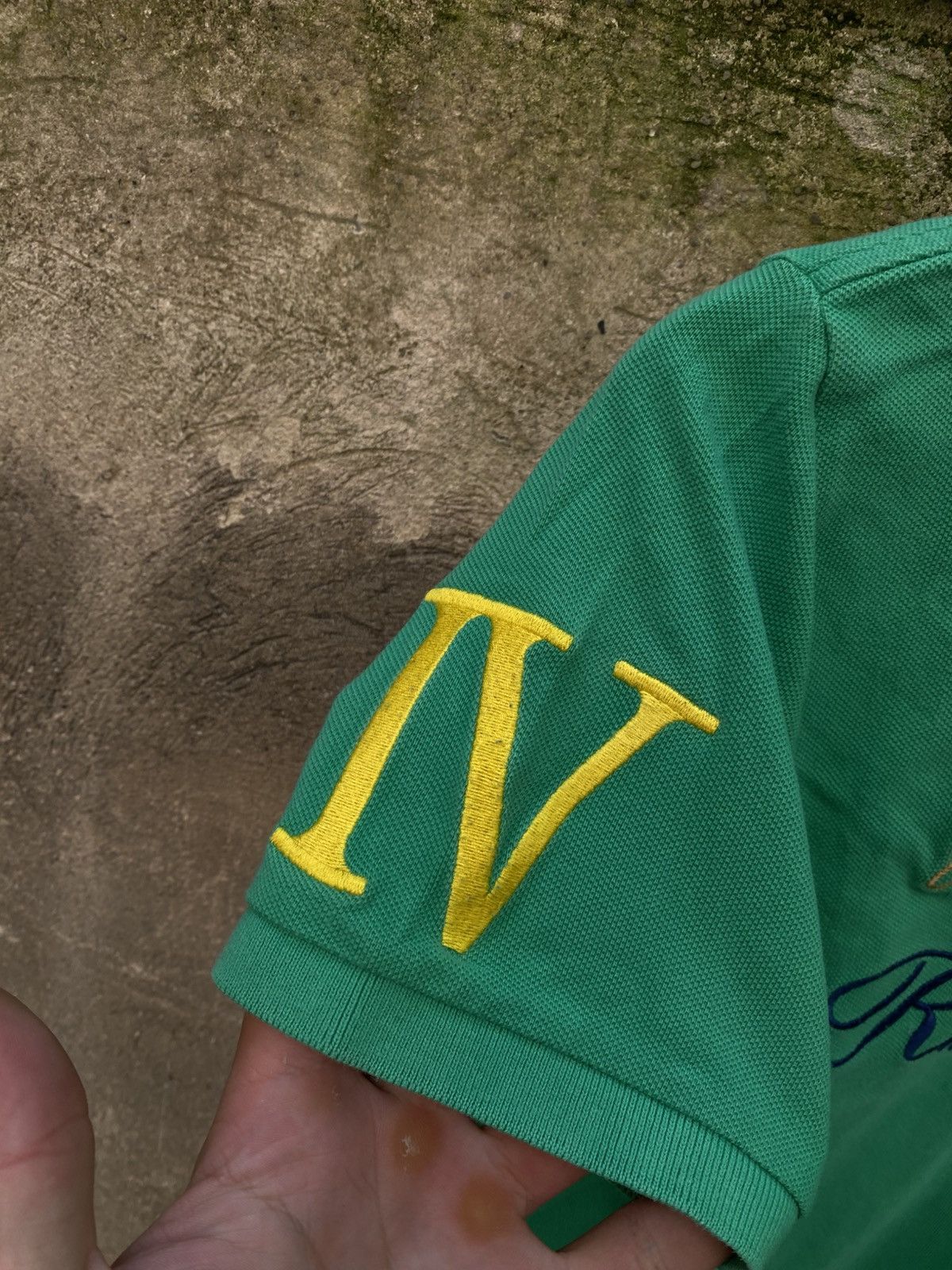 Polo Ralph Lauren × Vintage Vintage Polo Ralph Lauren PRL Embroided Logo Polo Size US S / EU 44-46 / 1 - 3 Thumbnail