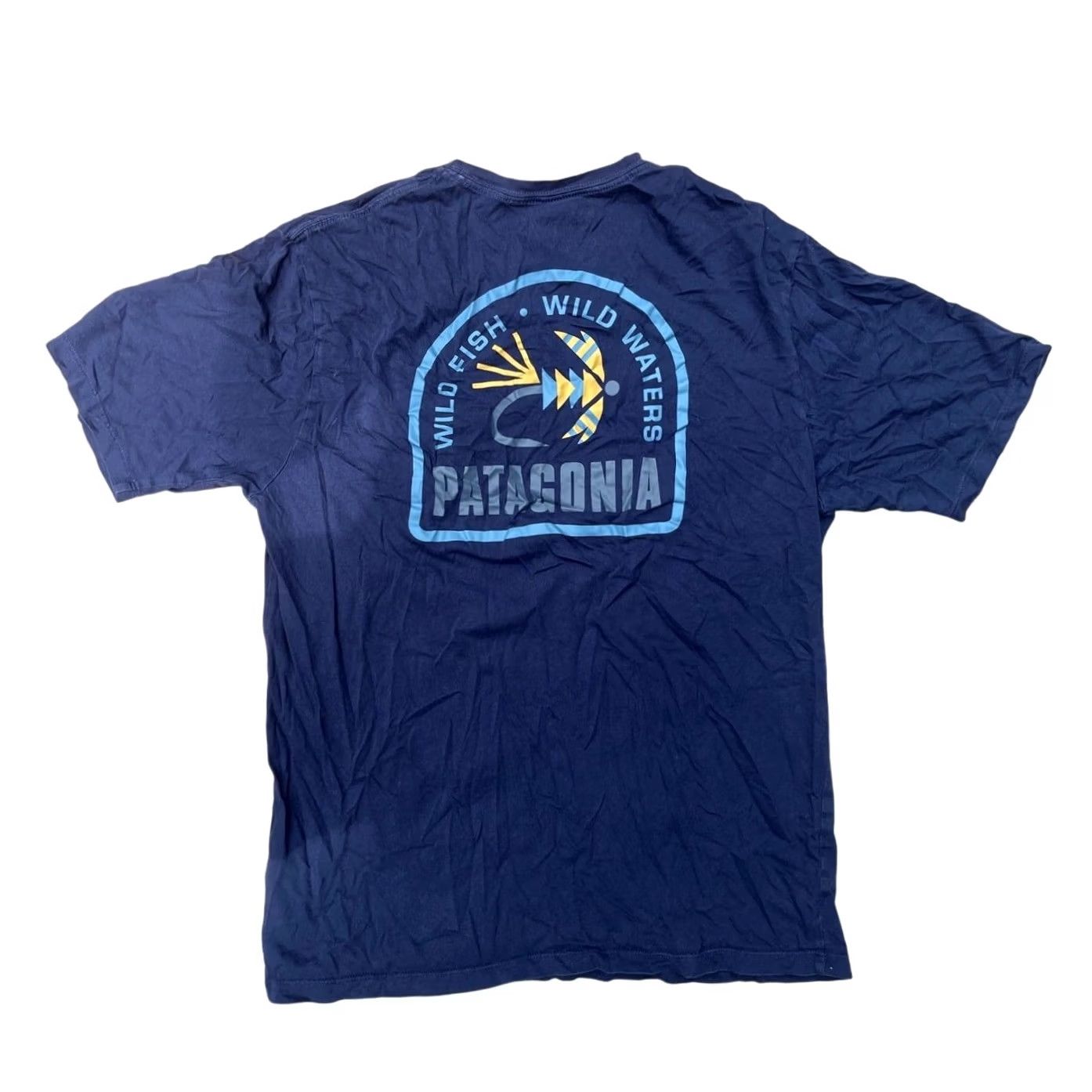 Patagonia Patagonia Fly Fishing Lure Graphic T Shirt Mens Size S New Navy Size US S / EU 44-46 / 1 - 2 Thumbnail