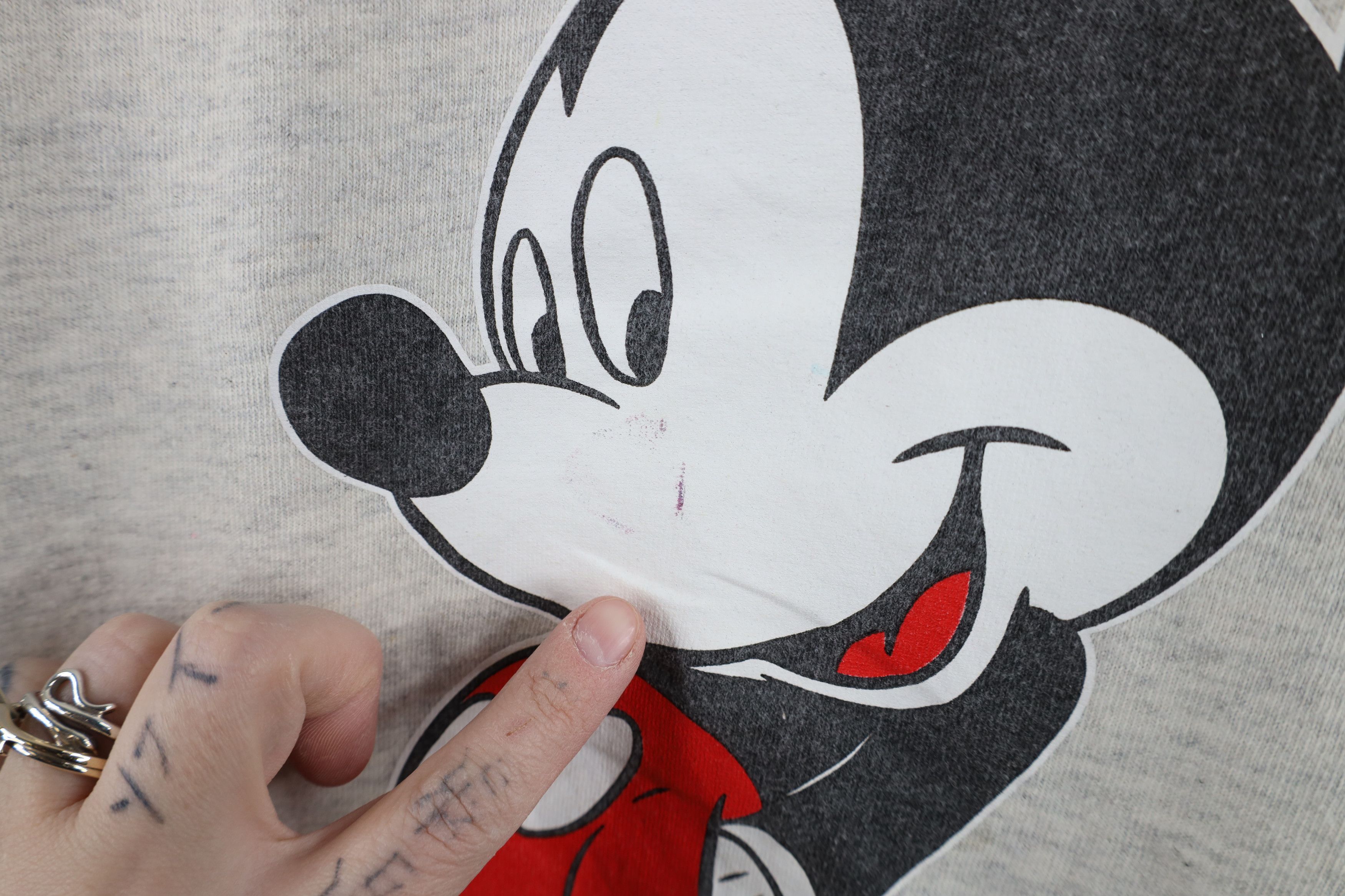 Vintage Vintage 90s Disney Florida Mickey Mouse Big Logo T-Shirt Size US L / EU 52-54 / 3 - 6 Thumbnail