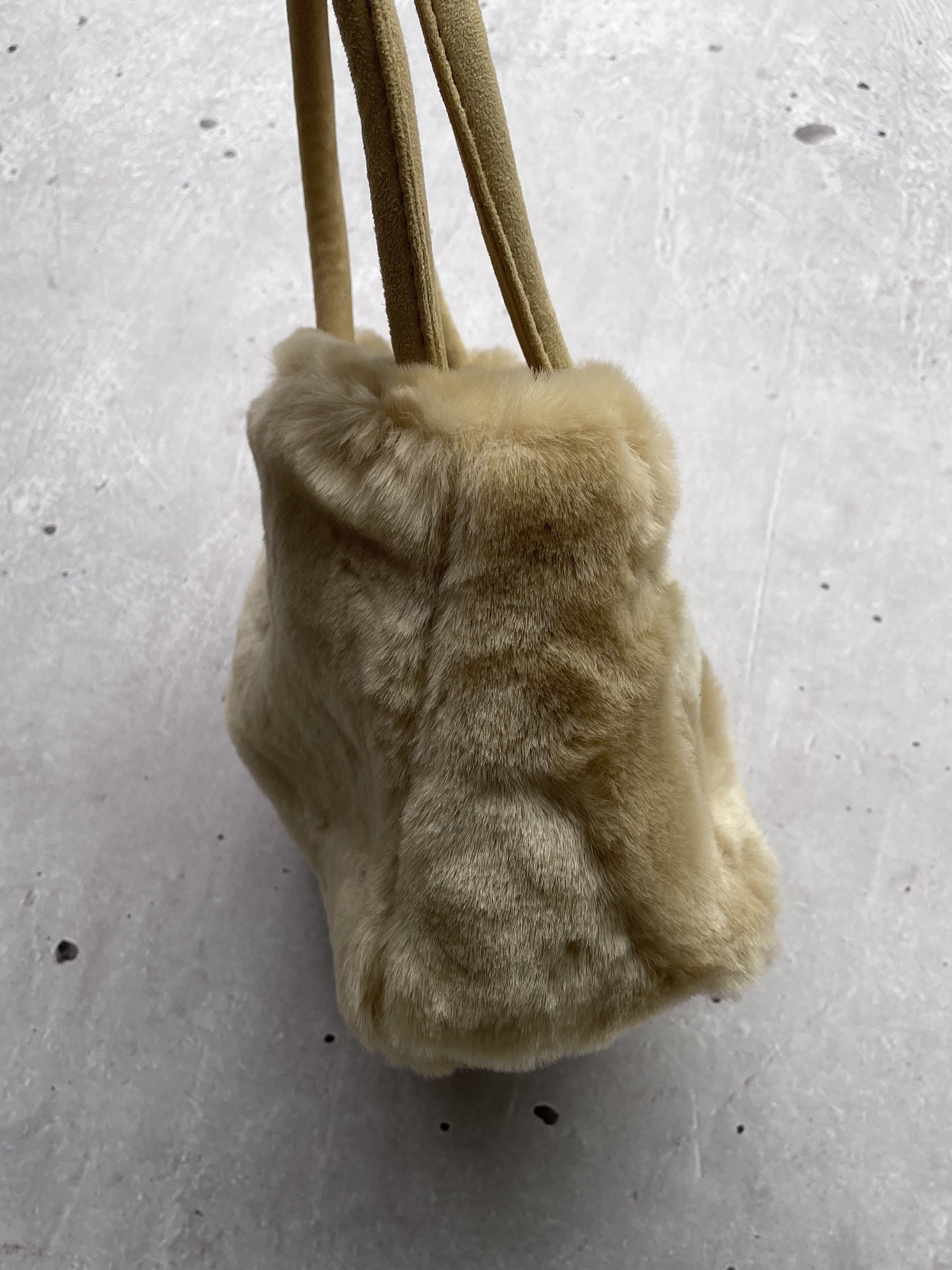Japanese Brand × Vintage Vintage Amazing Faux Fur Handbags Size ONE SIZE - 3 Thumbnail
