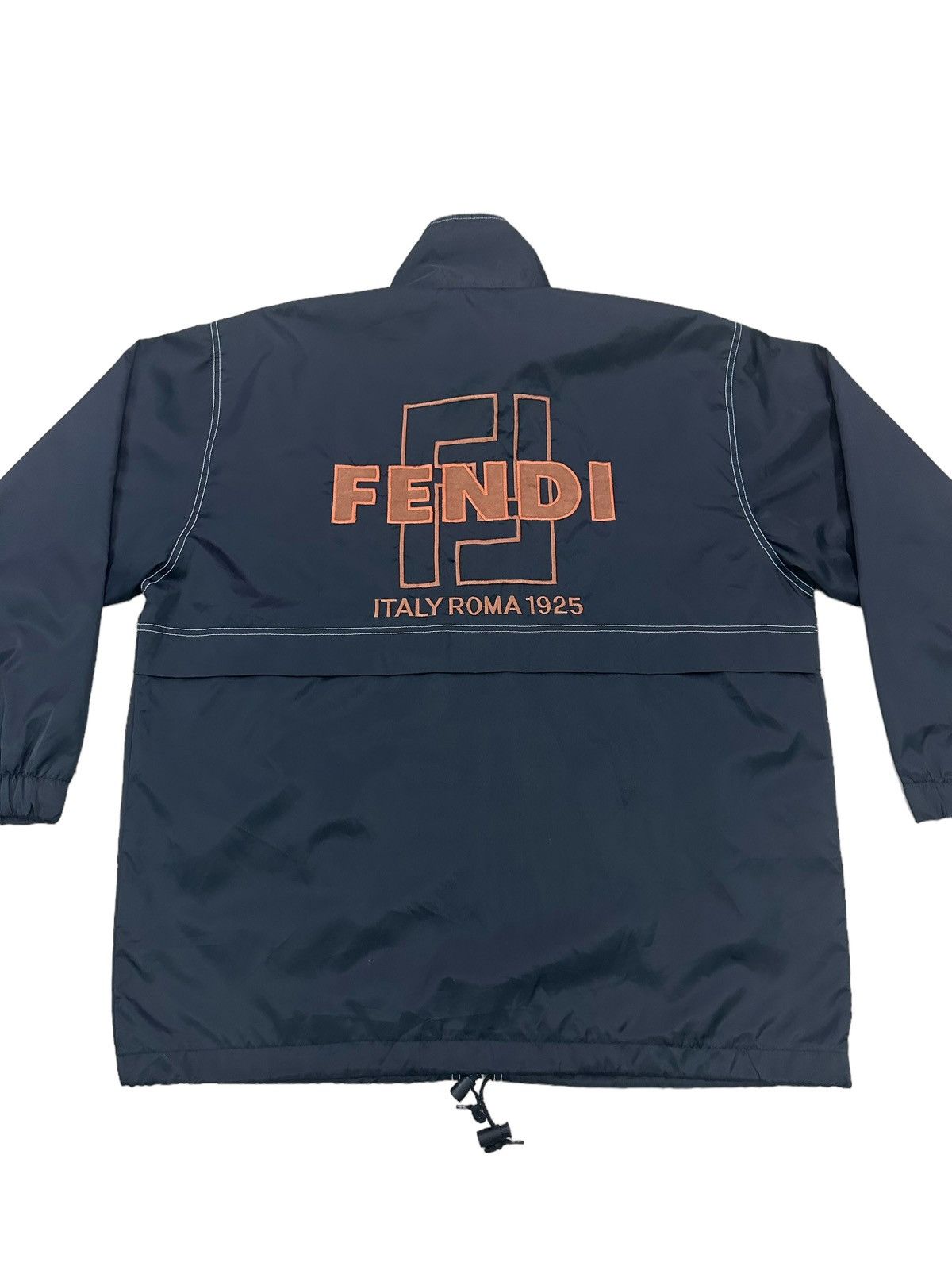 Fendi FENDI PELLICCE MODA PRONTA BIG LOGO EMBROIDERY JACKET Size US XXL / EU 58 / 5 - 2 Thumbnail