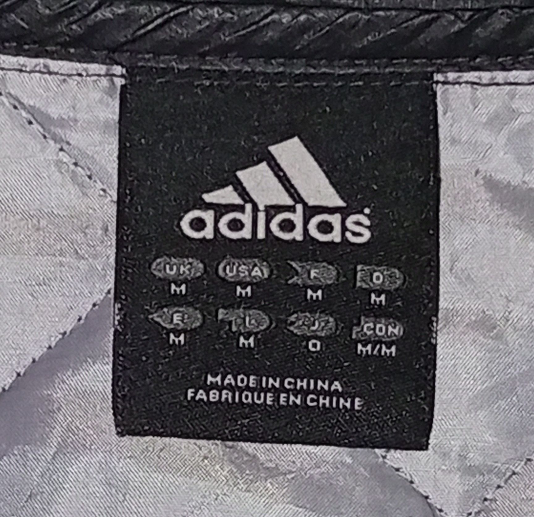Adidas Adidas Quilted Jacket Size US L / EU 52-54 / 3 - 5 Thumbnail