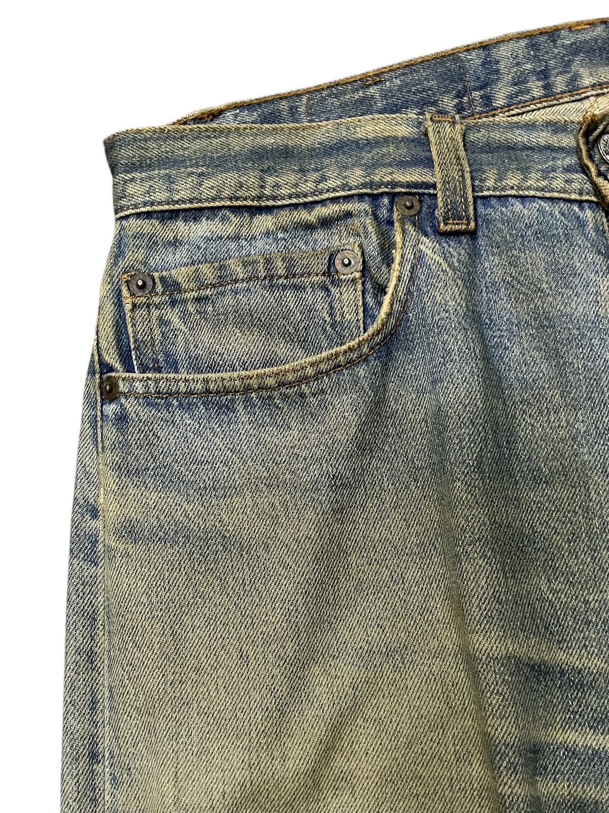 Edwin × Levi's × Vintage Vintage Levis 501 Dirty Vintage Mud Wash Jeans Size US 32 / EU 48 - 9 Thumbnail