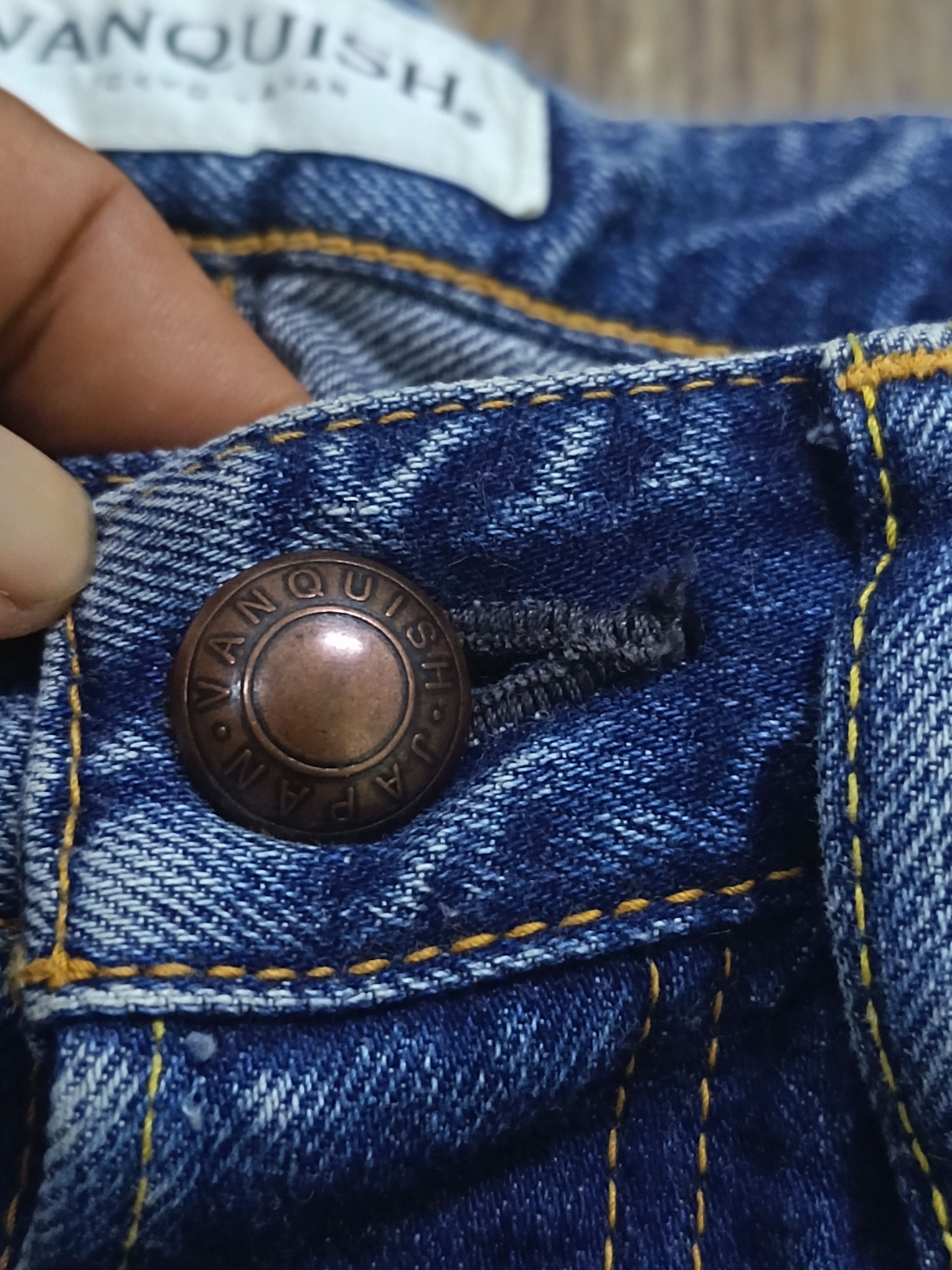 Vanquish Distressed Vanquish selvedge Size 31" - 11 Thumbnail