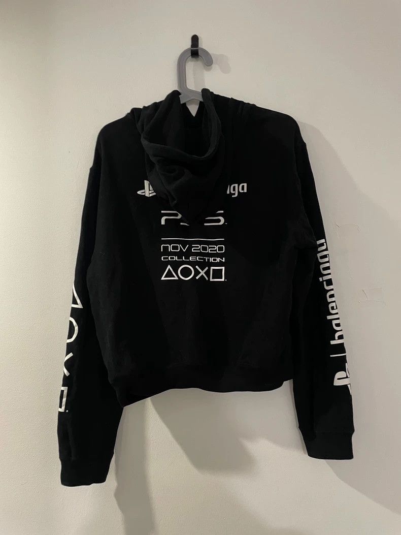 Balenciaga Balenciaga Cropped Hoodie Size US L / EU 52-54 / 3 - 2 Thumbnail