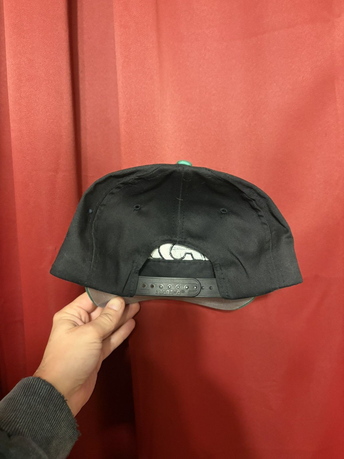 Starter Vintage Saskatchewan Roughrider Hat 90’s Starter CFL Grail Size ONE SIZE - 3 Thumbnail