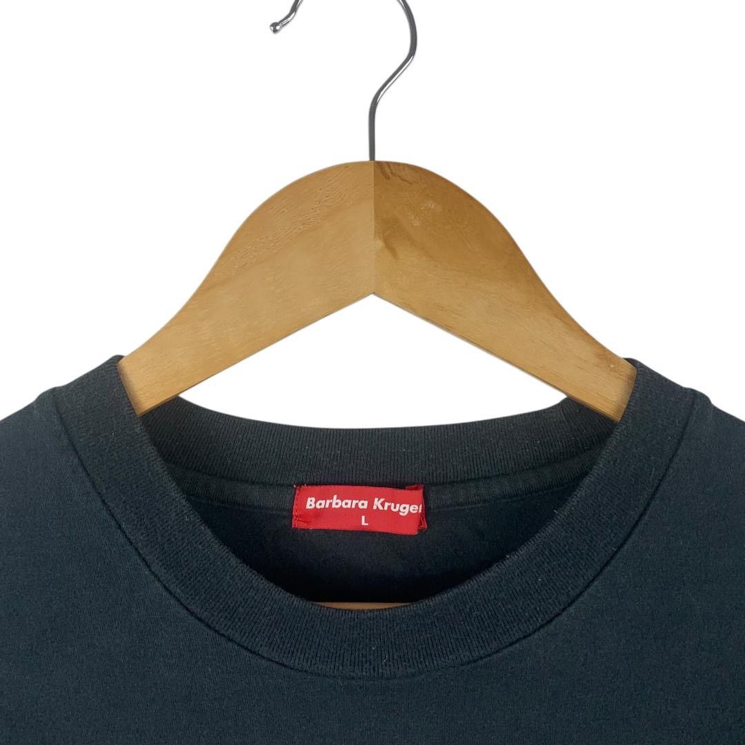 Barbara Kruger × Vintage Vintage BARBARA KRUGER happy sad awake time clock art tee Size US L / EU 52-54 / 3 - 5 Thumbnail