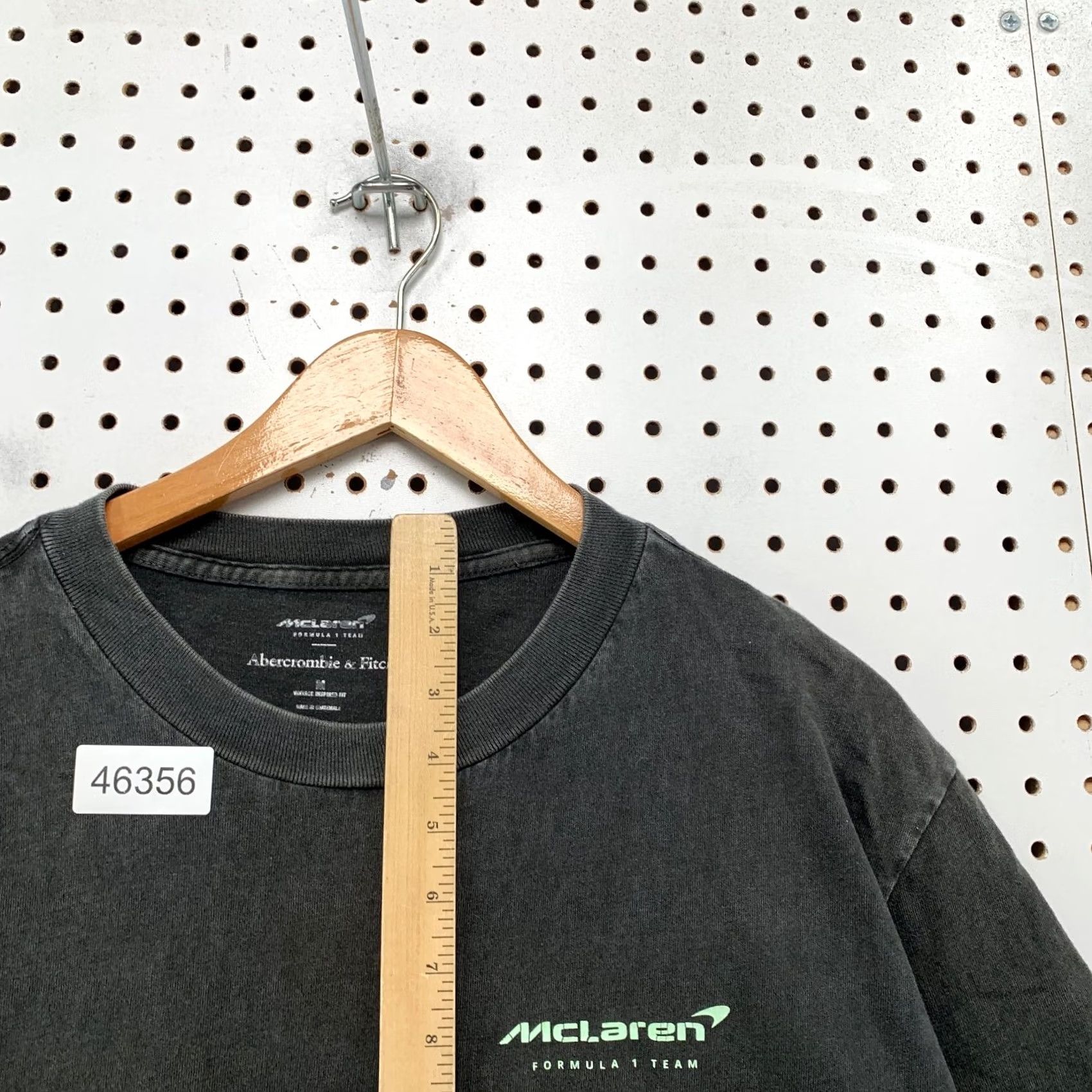 Abercrombie & Fitch Abercrombie & Fitch Mclaren Shirt Mens Medium Faded Black MCL 38 Formula 1 Size US M / EU 48-50 / 2 - 7 Thumbnail