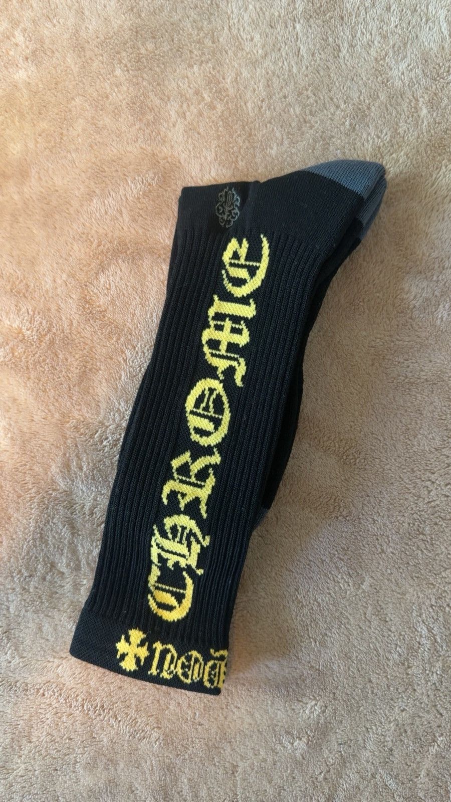 Chrome Hearts sports sock - Size LG