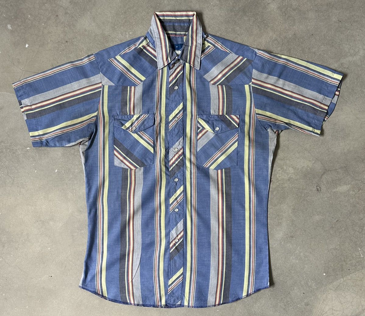 Wrangler VINTAGE 90S WRANGLER WRENCHER PERAL SNAP SHIRT Size US M / EU 48-50 / 2 - 1 Thumbnail
