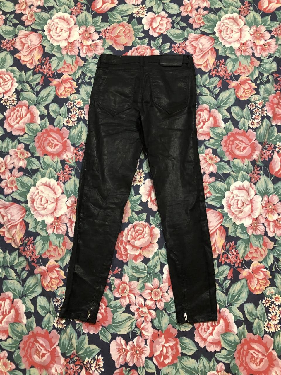 Allsaints jeans pants Y2K Allsaints vintage LOW RISE CROPPED SKINNY Size 25" / US 0 / IT 36 - 16 Thumbnail