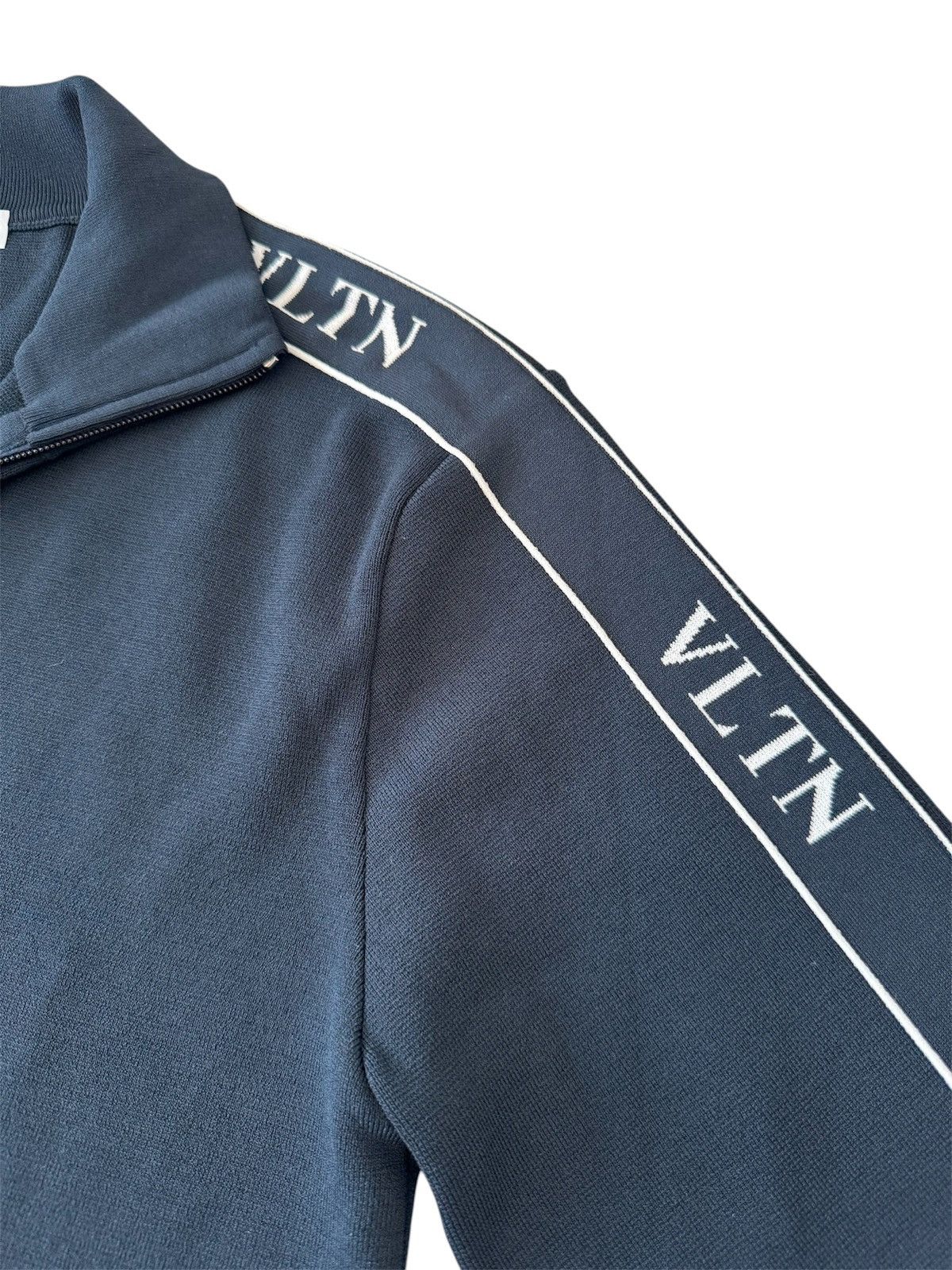 Valentino Valentino Garavani Navy Zip Sweatshirt Size US S / EU 44-46 / 1 - 3 Thumbnail