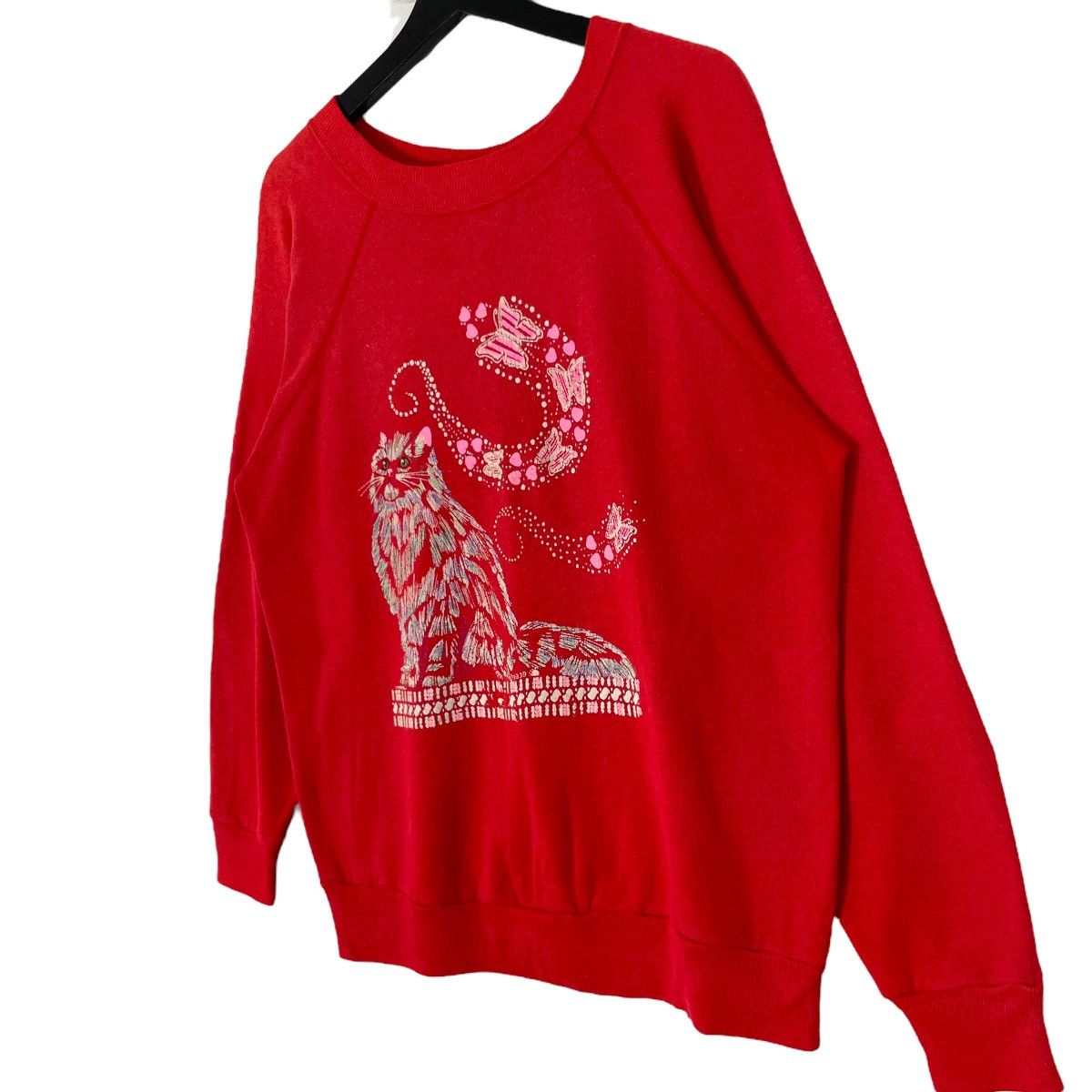 Vintage Vintage 90s Pannill Sweatshirt Crewneck Cat Logo Streetwear Size US M / EU 48-50 / 2 - 3 Thumbnail
