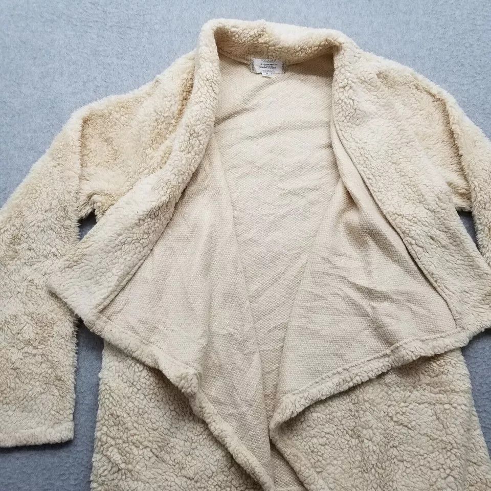Other Shannon Ford New York Cardigan Womens Medium Sherpa Sweater Size M / US 6-8 / IT 42-44 - 4 Thumbnail