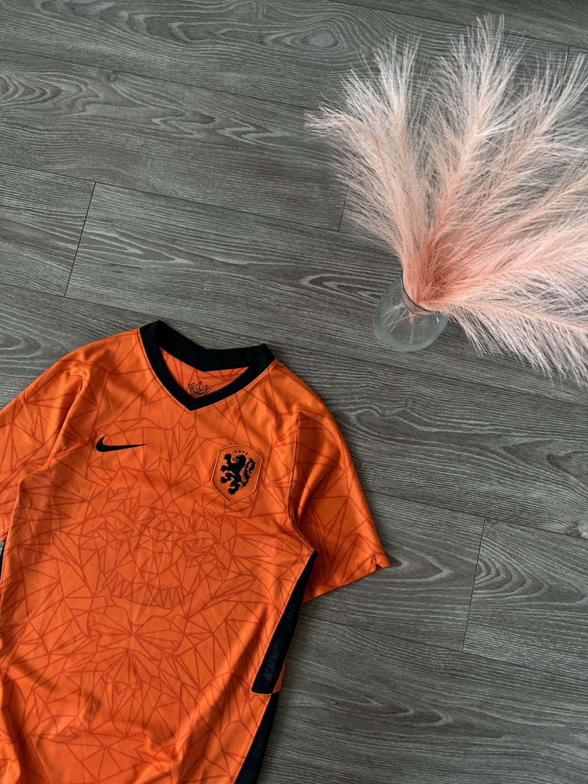 Nike Nike Netherlands KNVB Home Football Lion Jersey T-Shirt Size US S / EU 44-46 / 1 - 2 Thumbnail