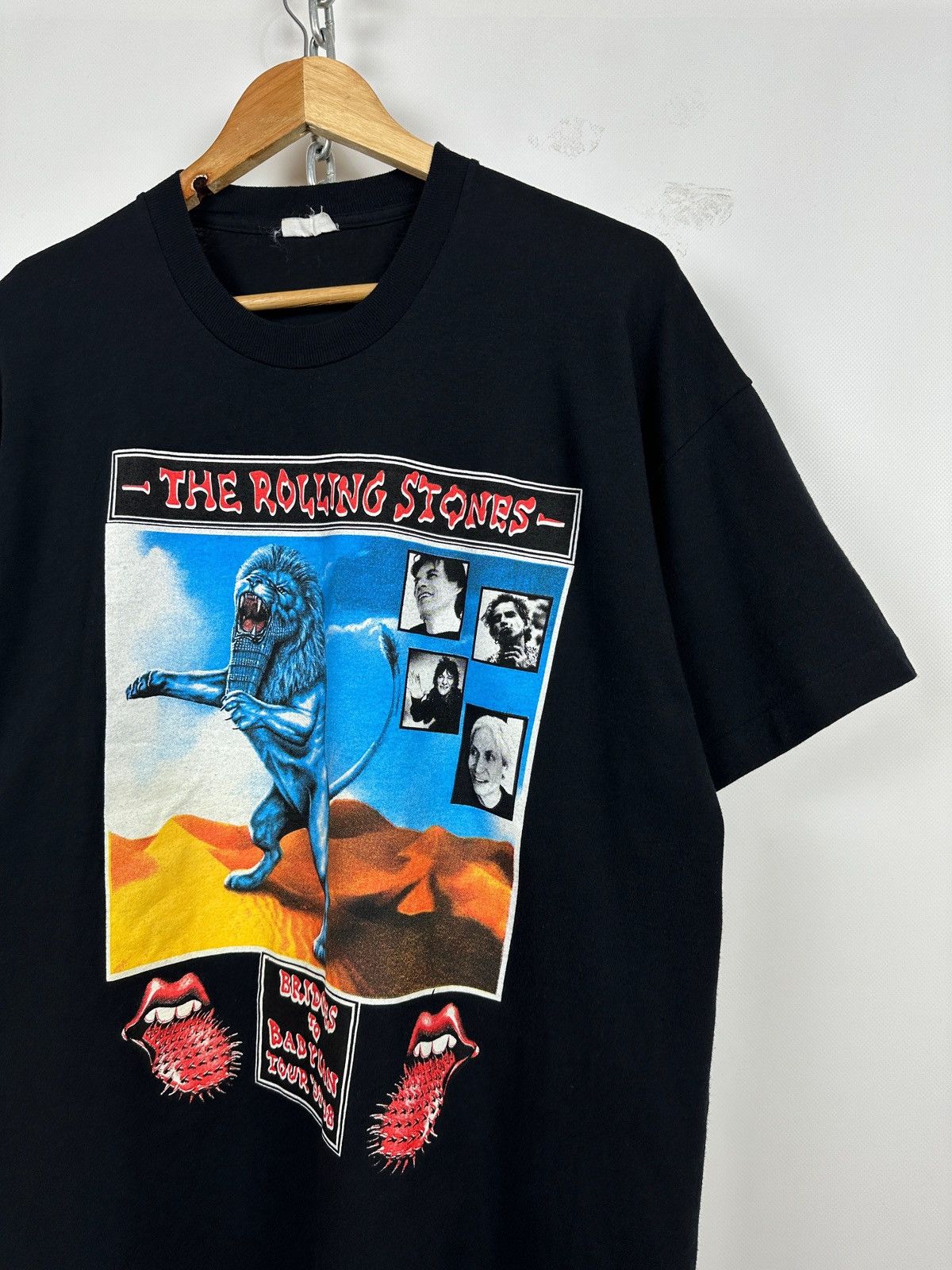 Band Tees 1997/98 Vintage The Rolling Stones Bridges To Babylon Shirt Size US XL / EU 56 / 4 - 6 Thumbnail