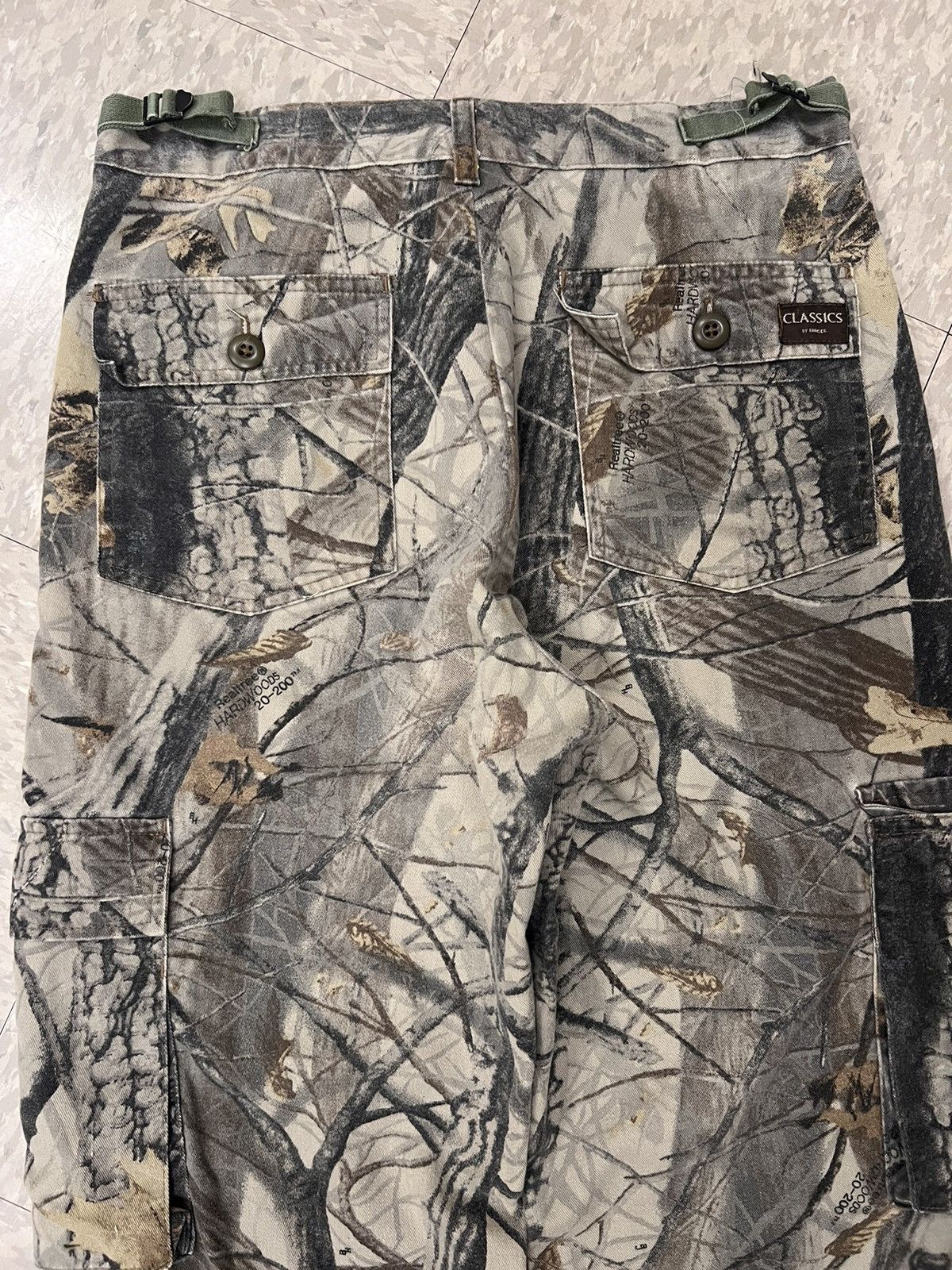 Vintage Realtree Hardwoods Camo Cargos Size US 30 / EU 46 - 7 Thumbnail