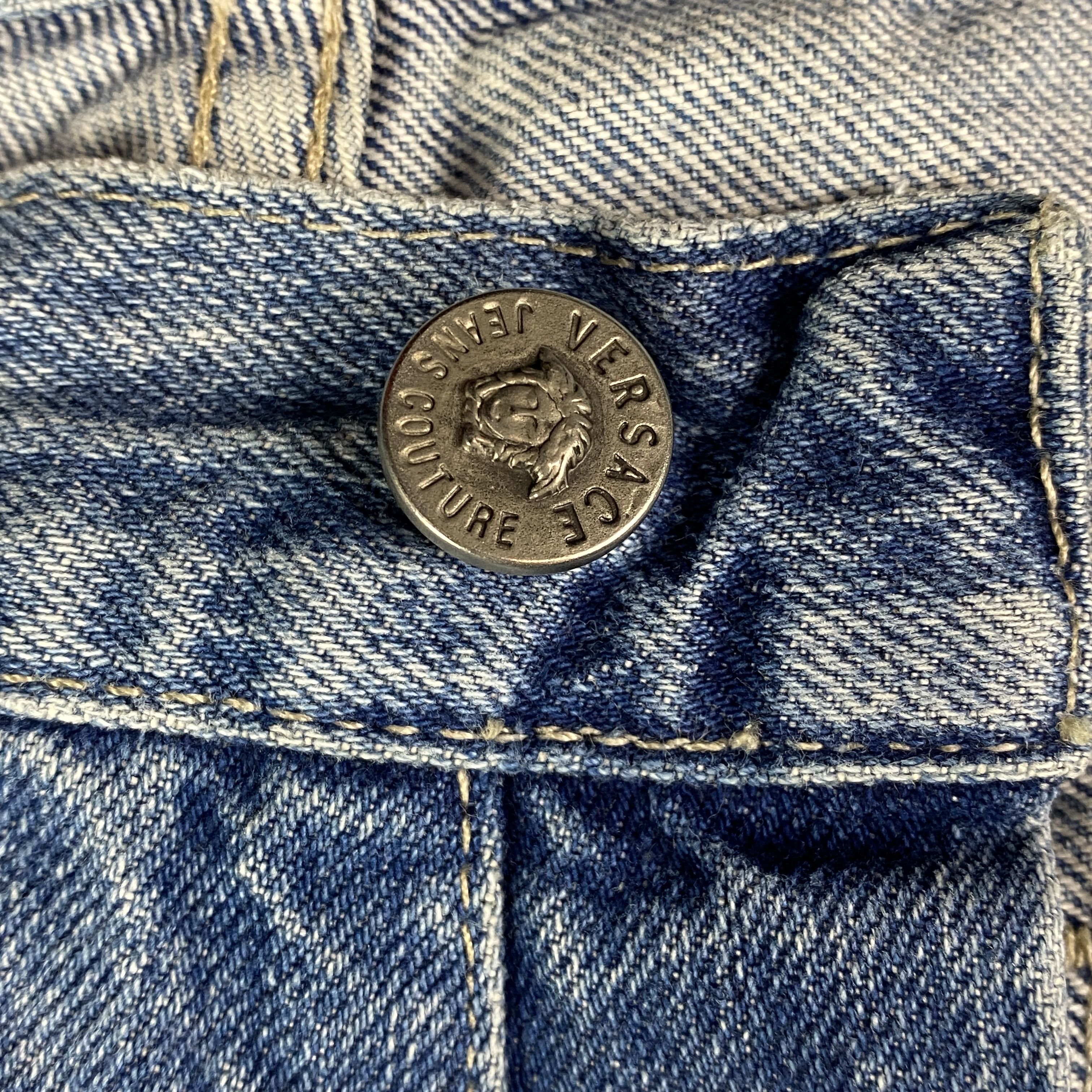 Versace × Versace Jeans Couture Womens Denim Pants Versace Jeans Couture Size 27 Size 27" / US 4 / IT 40 - 6 Thumbnail