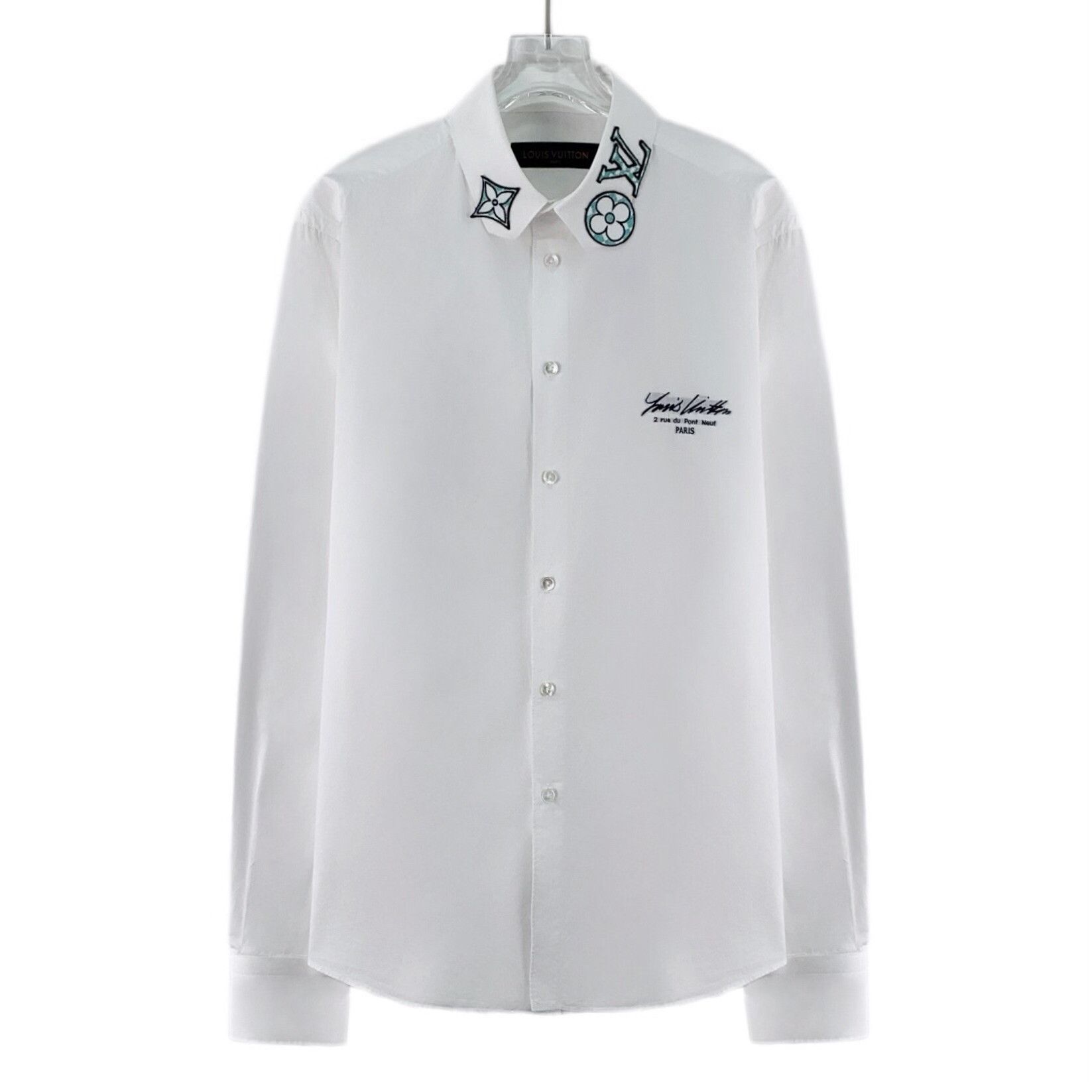 Louis Vuitton Louis Vuitton White Button Up S Women Size S / US 4 / IT 40 - 1 Thumbnail