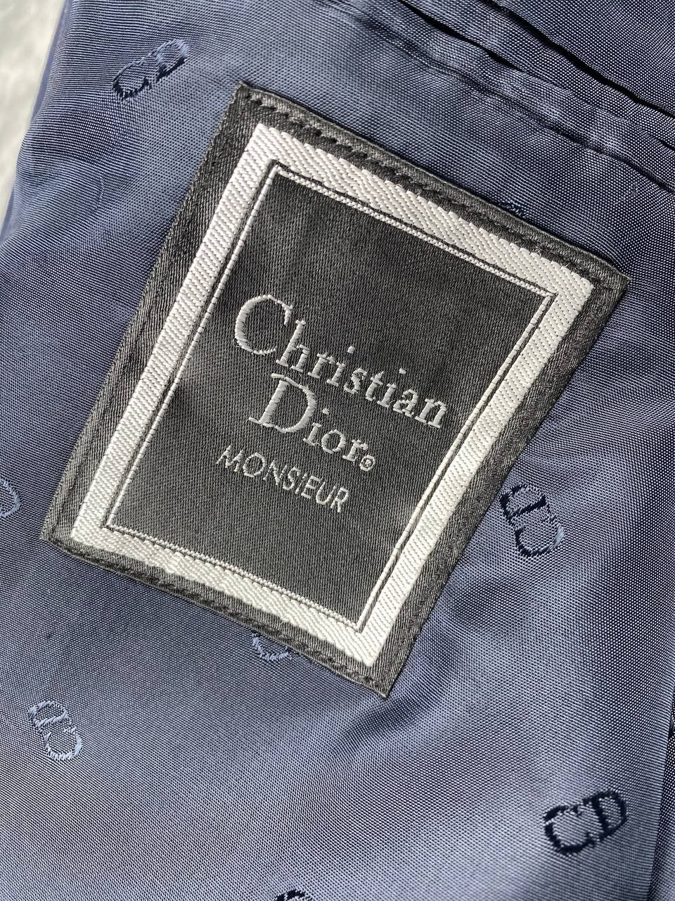 Christian Dior Monsieur Vintage Christian Dior Classic Suit Blazer And Pants 80s Size 42R - 8 Thumbnail