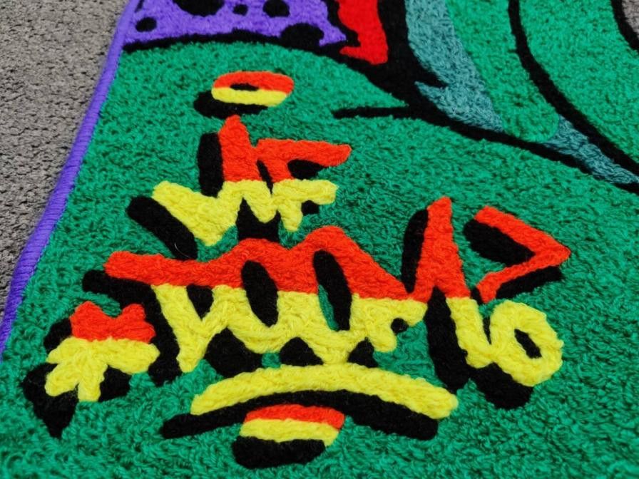 Other MF Doom Doomsday Album Cover Wool Thread Carpet Size ONE SIZE - 4 Thumbnail