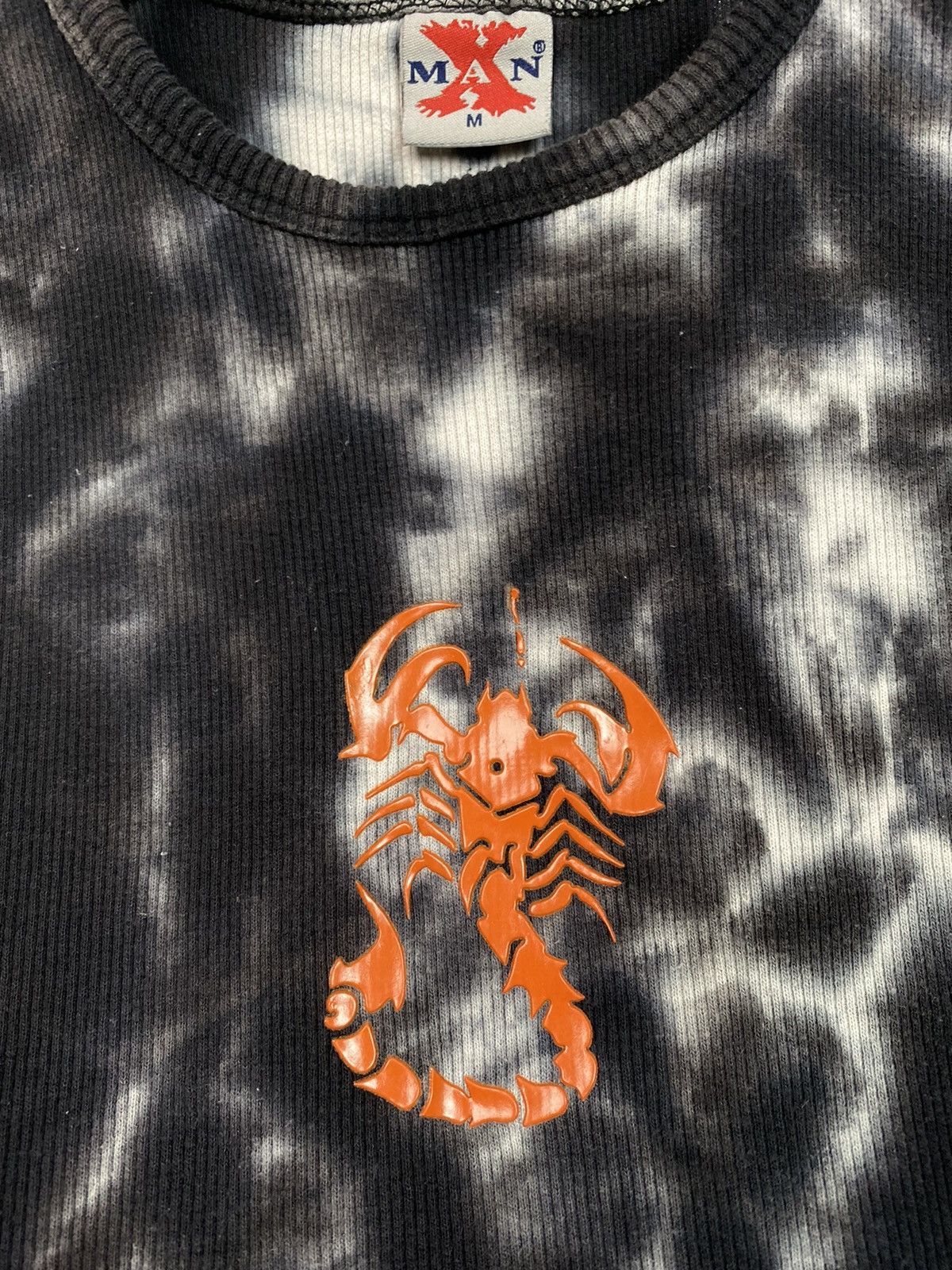 Vintage Rare Tie-dye Tank top Scorpio Avant garde y2k Style Men M Size US M / EU 48-50 / 2 - 6 Thumbnail