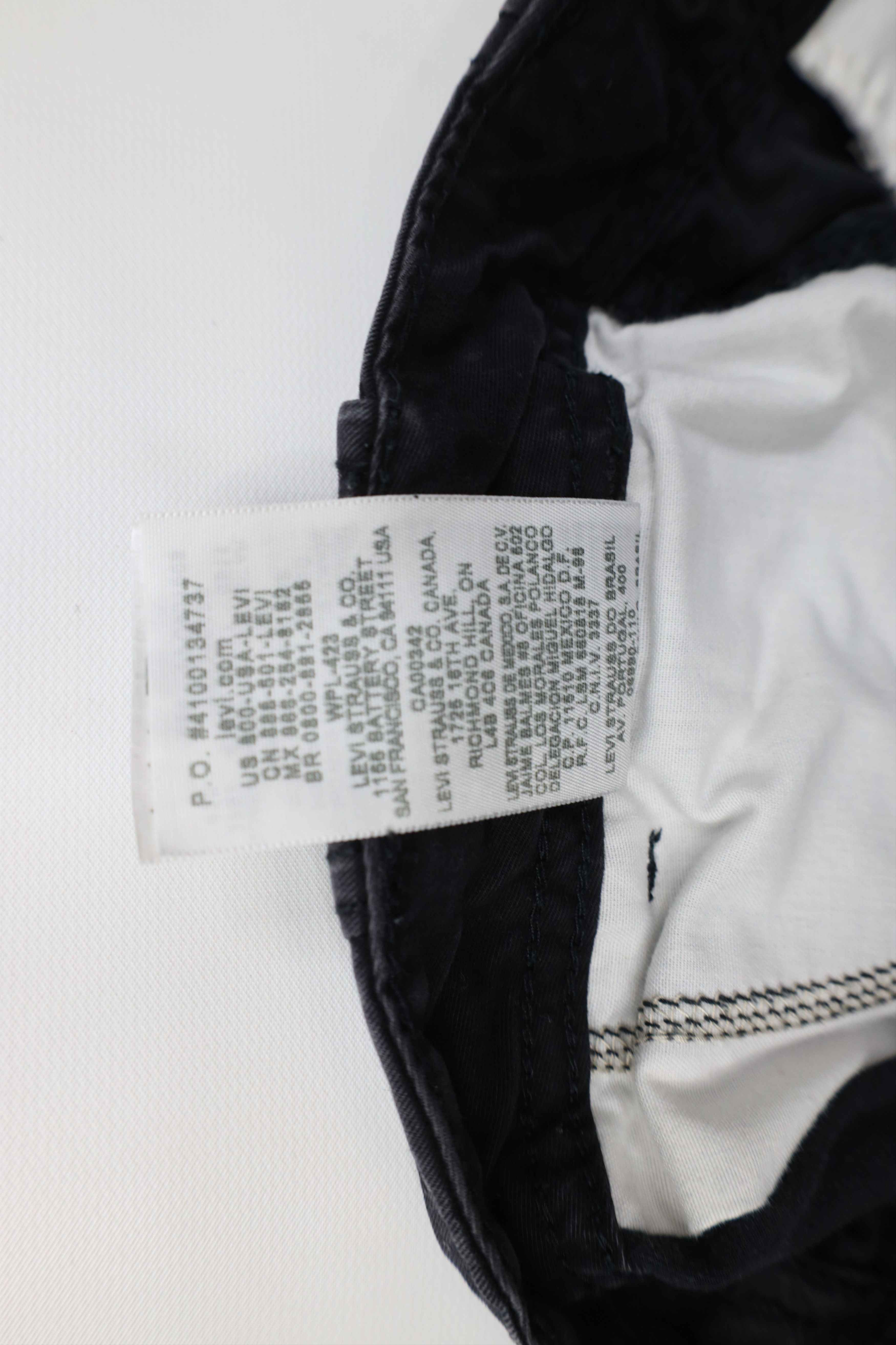 Levi's Vintage Y2K Levis Loose Wide Leg Cargo Pants Gray Cotton Size US 34 / EU 50 - 9 Thumbnail