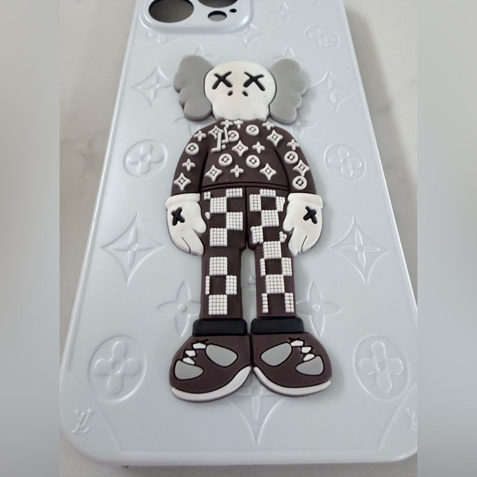 Other iPhone 13 Pro Max Designer White and Brown Phone Case Size ONE SIZE - 2 Thumbnail