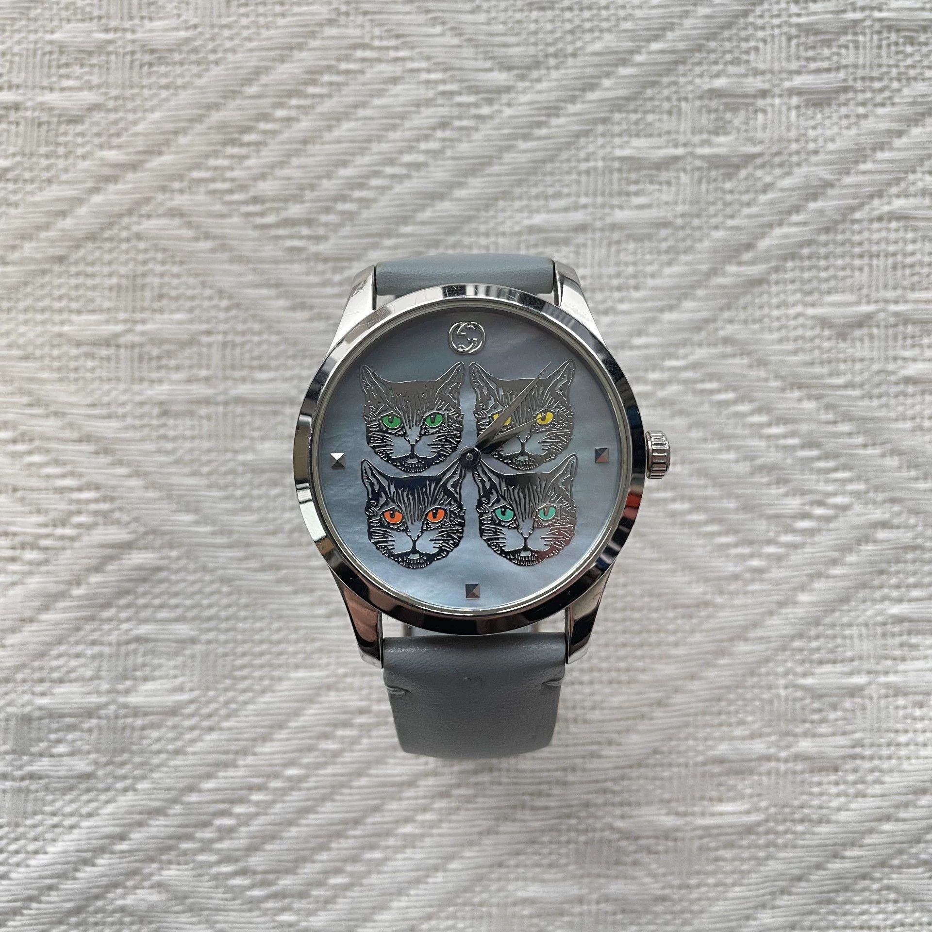 Gucci Gucci G-Eternity Quartz 95 New Unisex 38mm Leather Size ONE SIZE - 1 Thumbnail