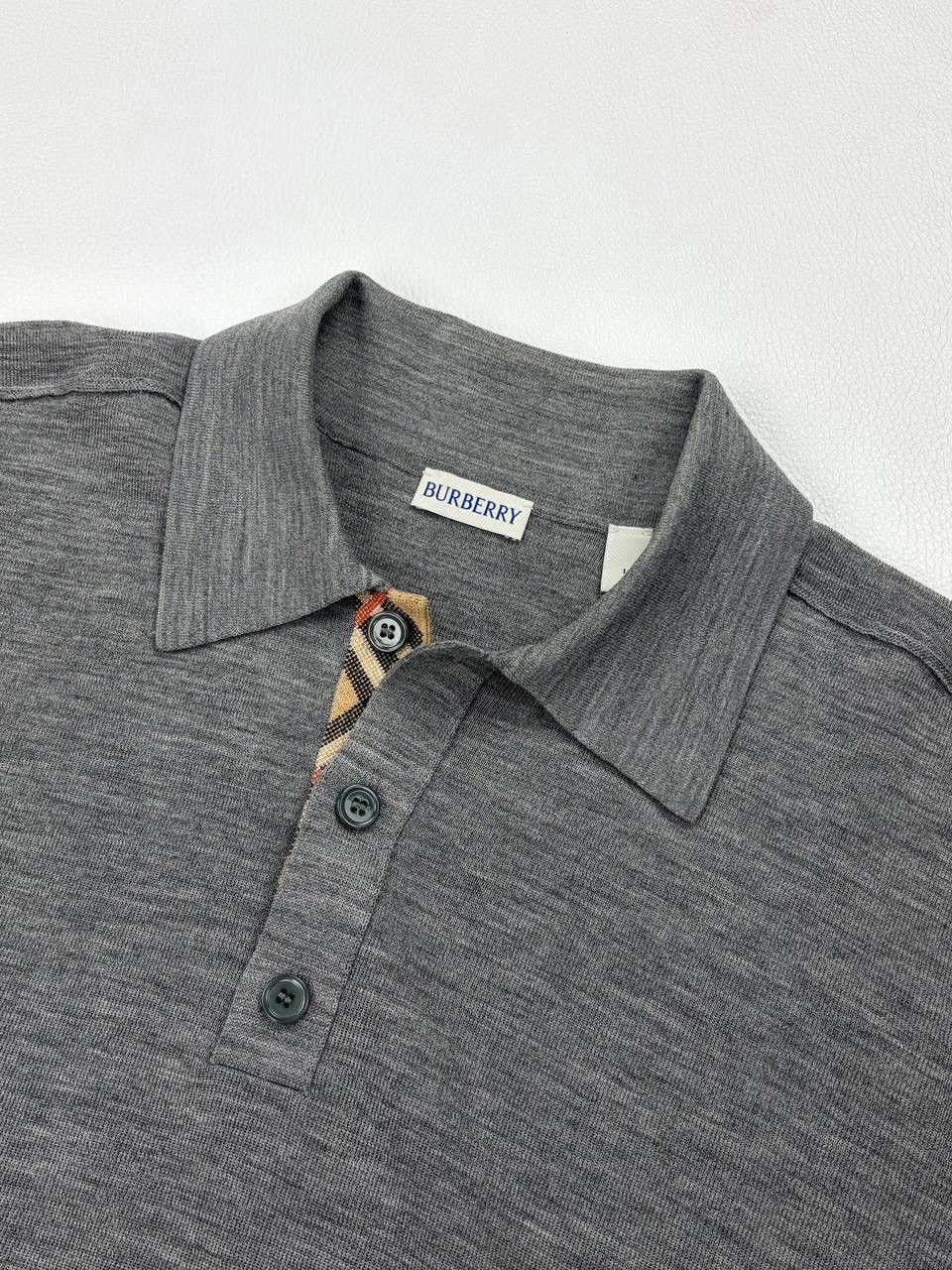 Burberry Burrbery long sleeve polo Size US L / EU 52-54 / 3 - 3 Thumbnail