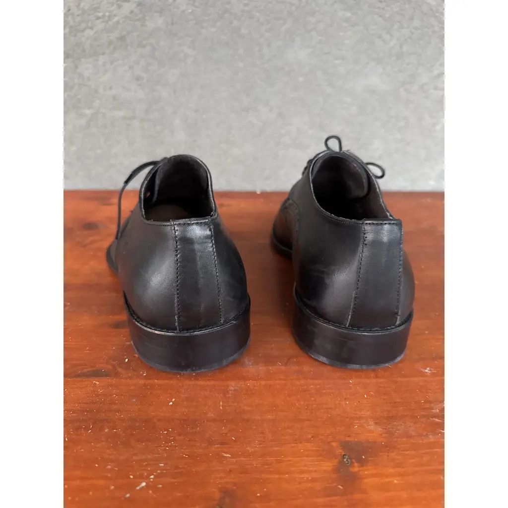 Other Black Leather Wingtip Derby Shoes – Made in Italy Size US 11 / EU 44 - 4 Thumbnail