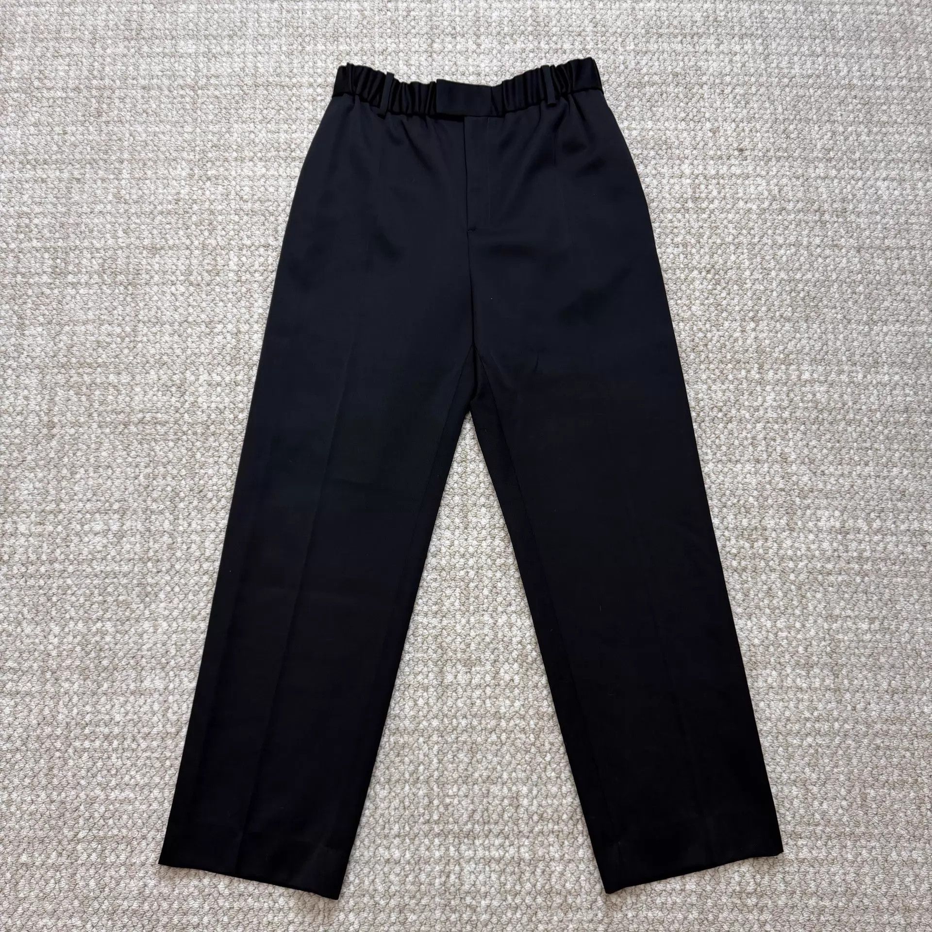 Bottega Veneta Bottega Veneta FW23 Black Straight Suit Trousers Men 50 Size US 34 / EU 50 - 1 Thumbnail