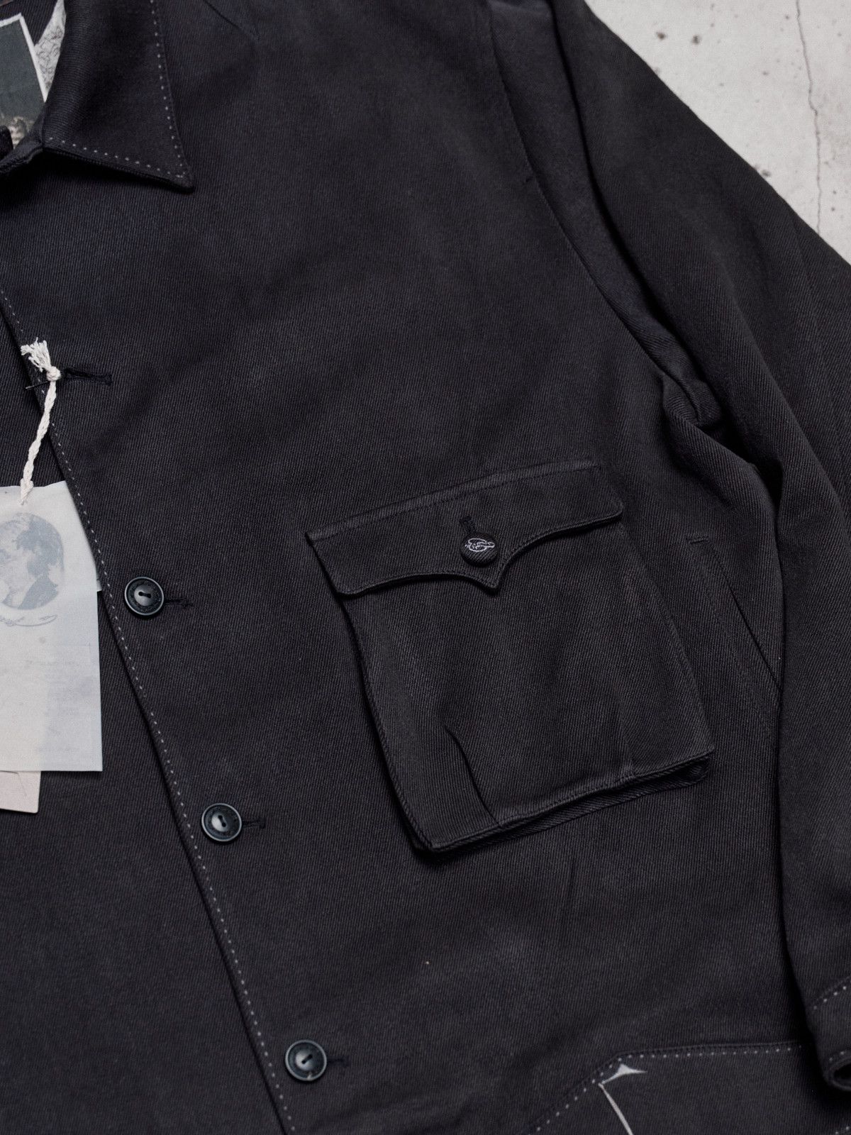Professor.E Professor.E 25FW Cyclist JKT Aged Black Size US L / EU 52-54 / 3 - 3 Thumbnail