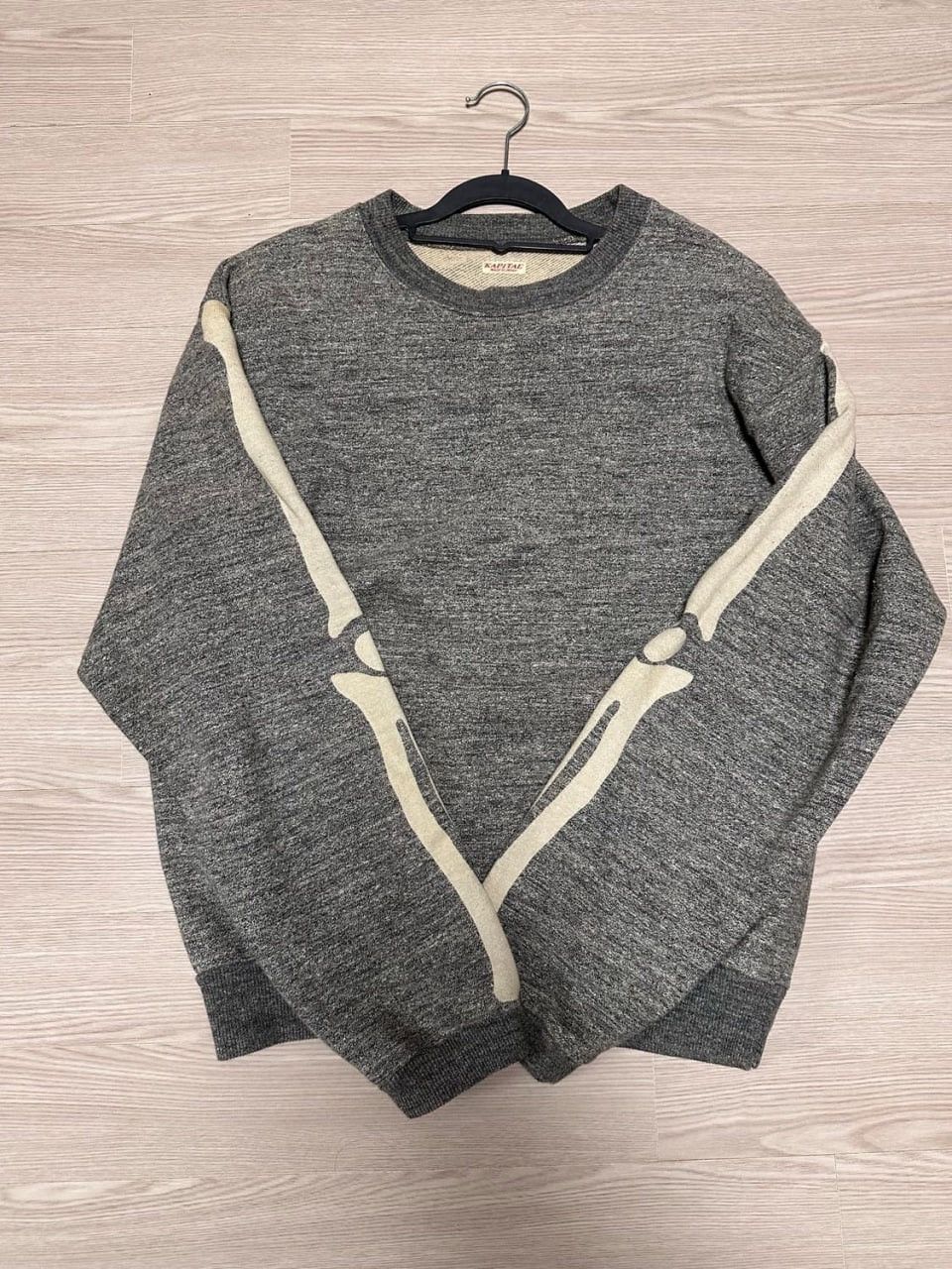 Kapital Kapital Bone Skeleton big Crewneck Sweatshirt Size US M / EU 48-50 / 2 - 3 Thumbnail