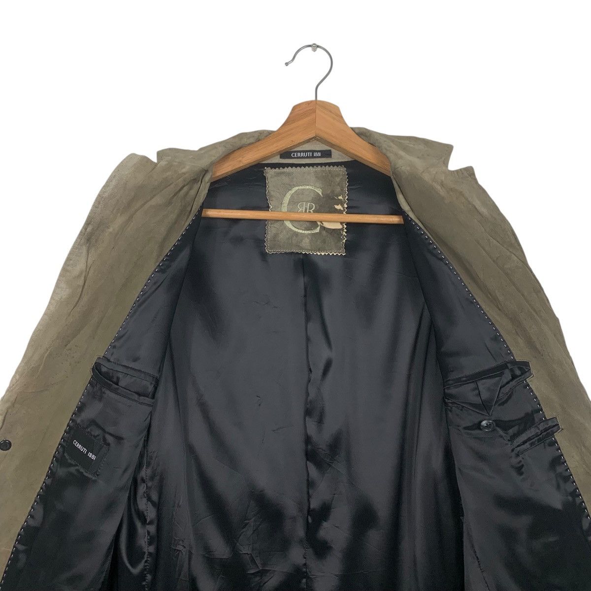 Cerruti 1881 CERRUTI 1881 Sheepskin Blazer Casual Jacket #1798-C16 Size US M / EU 48-50 / 2 - 10 Thumbnail