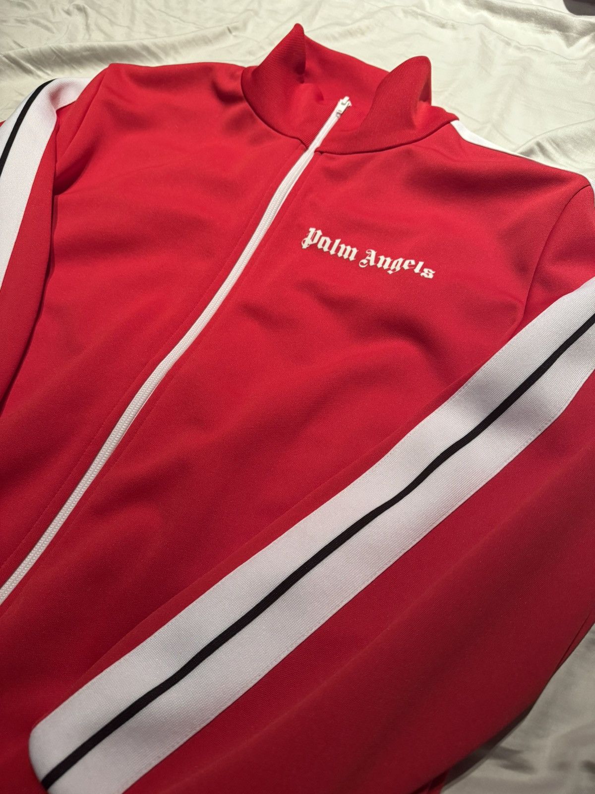 Palm Angels Palm Angels Red Track Jacket Large Size US L / EU 52-54 / 3 - 2 Thumbnail