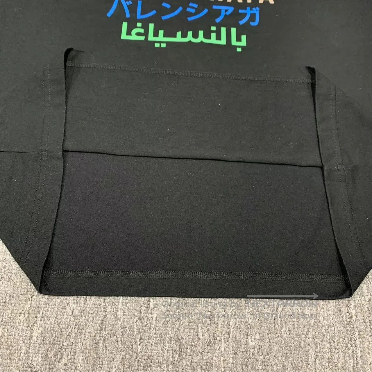 Balenciaga Balenciaga Black Seven Nation Language Short Sleeve. Size US M / EU 48-50 / 2 - 4 Thumbnail